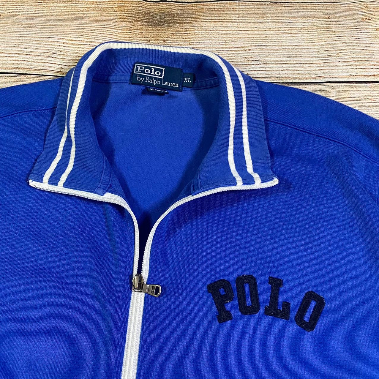 Polo Ralph Lauren Vintage Late 1980’s Polo Ralph Lauren Track Jacket XL Size US XL / EU 56 / 4 - 3 Thumbnail