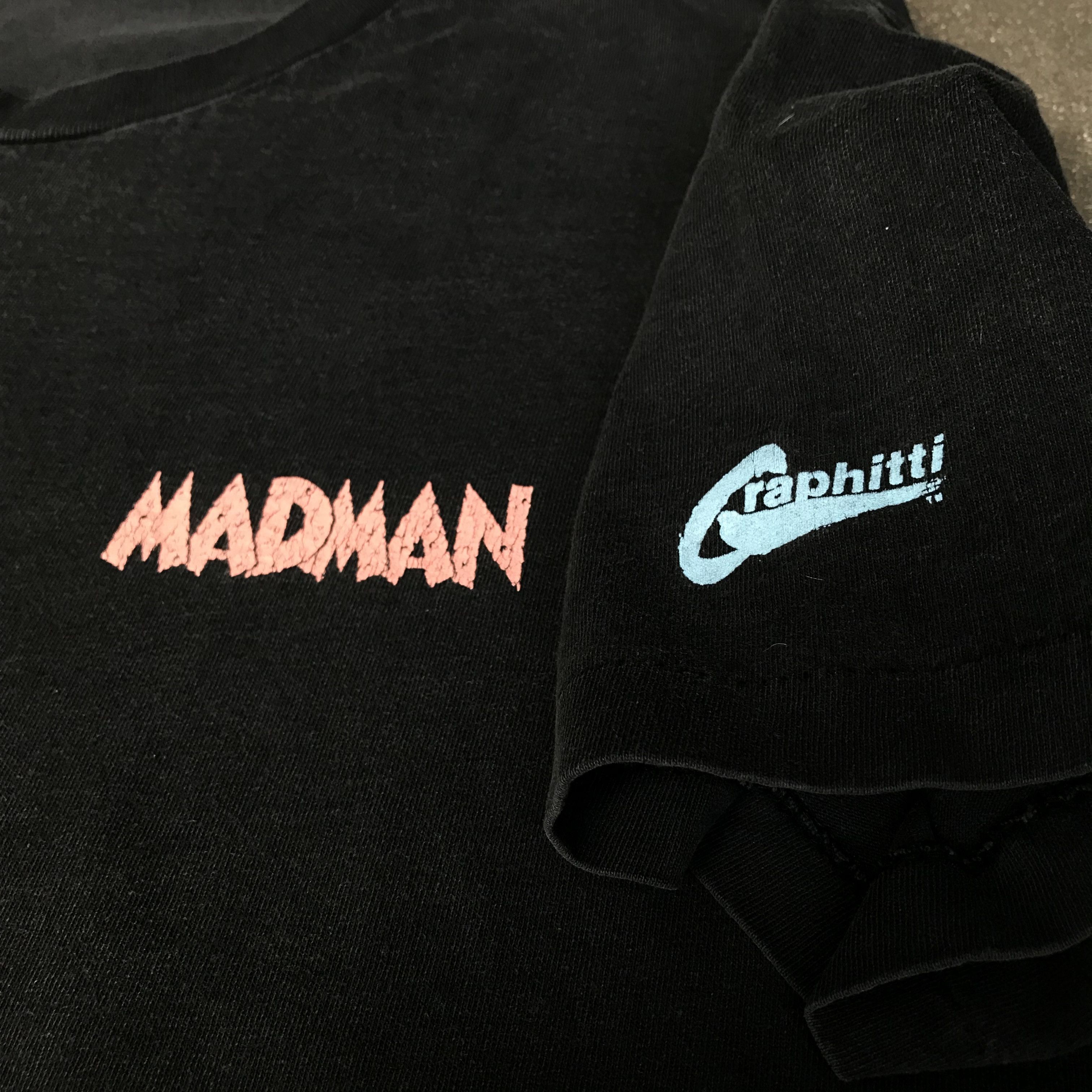 Cartoon Network VINTAGE 90s MADMAN MIKE ALLRED Graphitti Promo Tee Faded Size US XL / EU 56 / 4 - 7 Thumbnail