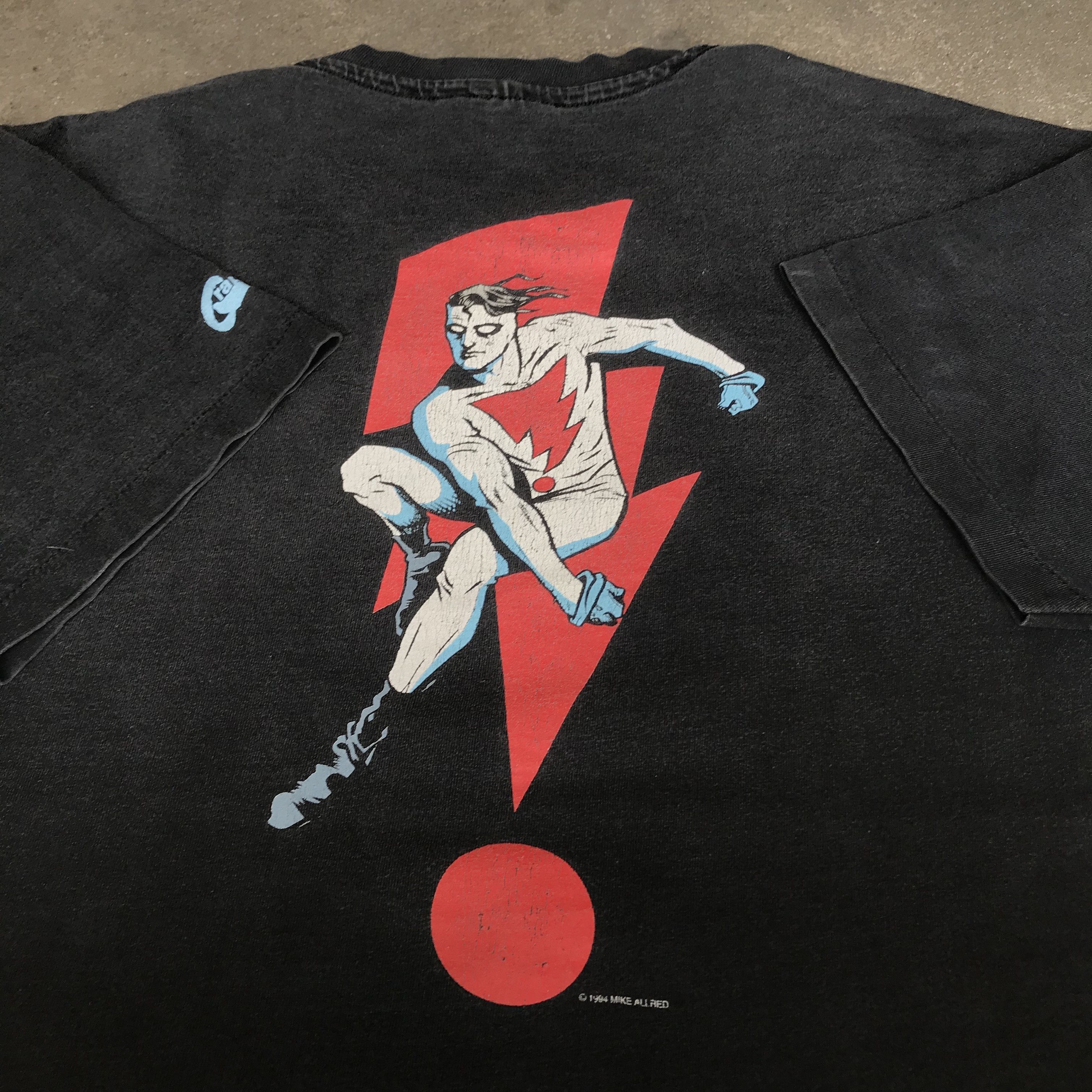 Cartoon Network VINTAGE 90s MADMAN MIKE ALLRED Graphitti Promo Tee Faded Size US XL / EU 56 / 4 - 1 Thumbnail