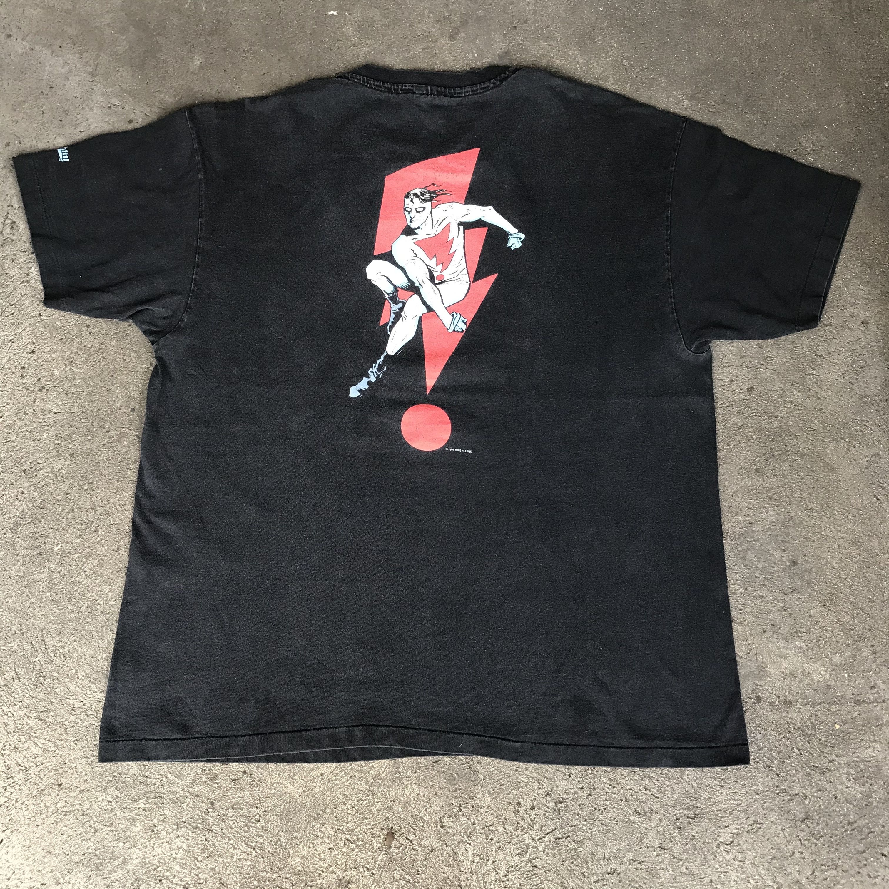 Cartoon Network VINTAGE 90s MADMAN MIKE ALLRED Graphitti Promo Tee Faded Size US XL / EU 56 / 4 - 4 Thumbnail