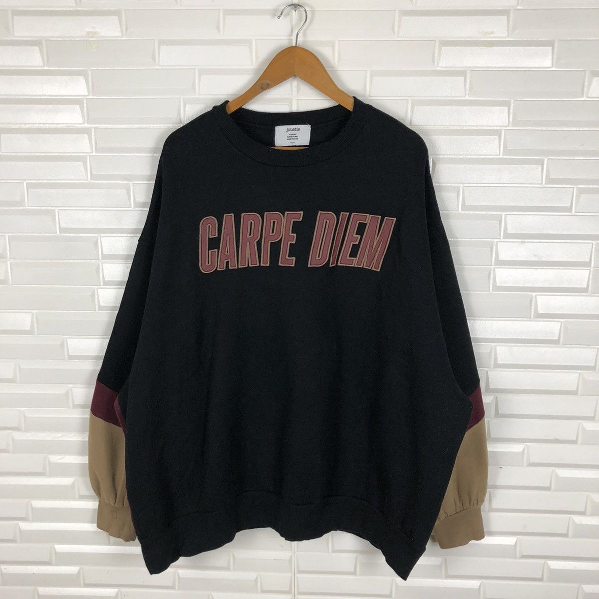 CARPE DIEM BY JOUETIE OVERSIZE SWEATSHIRT