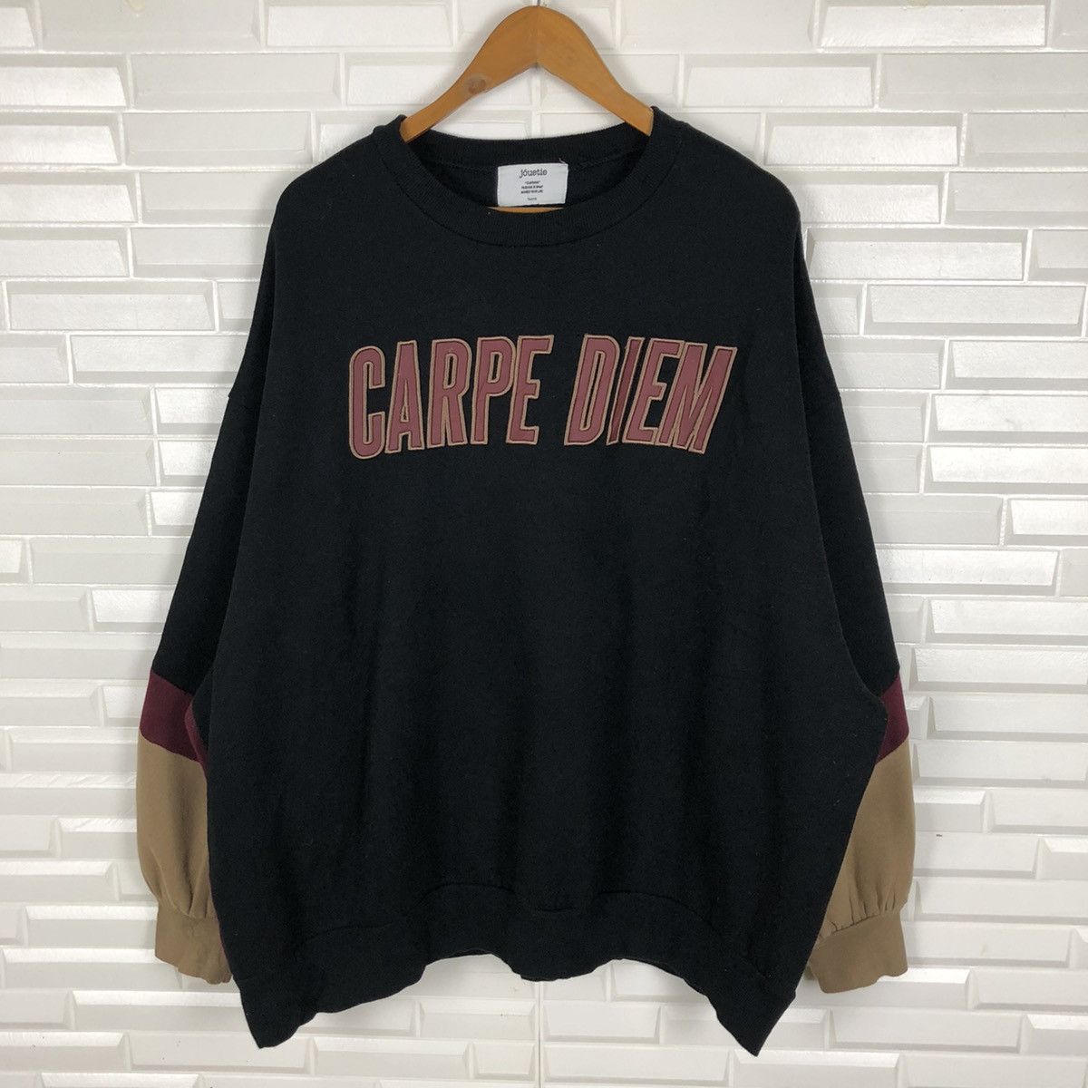 CARPE DIEM BY JOUETIE OVERSIZE SWEATSHIRT