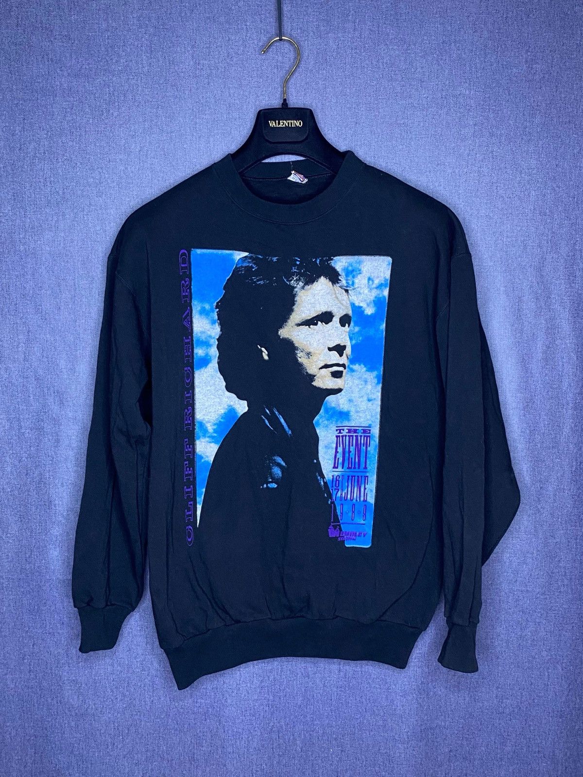 Band Tees × Vintage Vintage Cliff Richard 89 sweatshirt size L Size US L / EU 52-54 / 3 - 2 Thumbnail