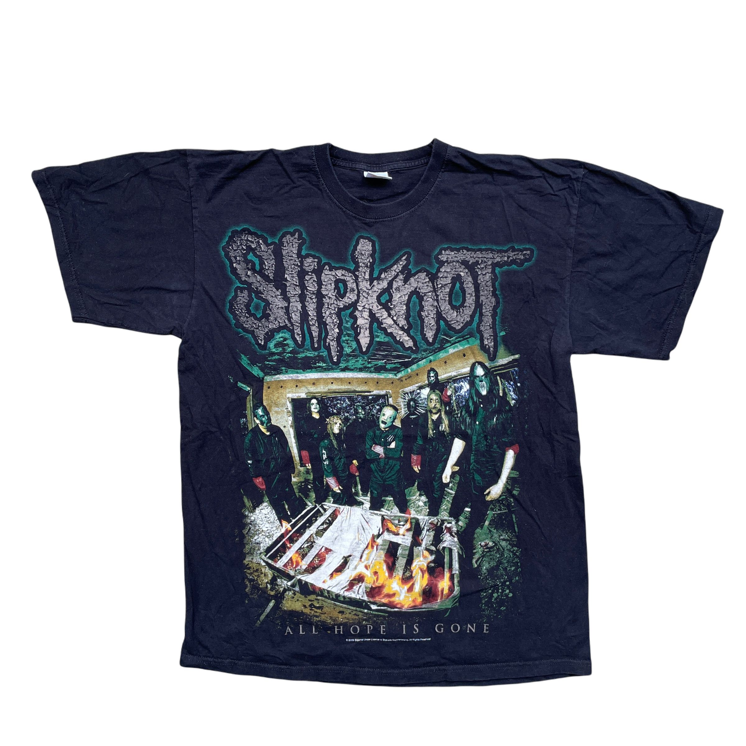 Rare 2008 store SlipKnot All Hope is Gone Album Promo shirt