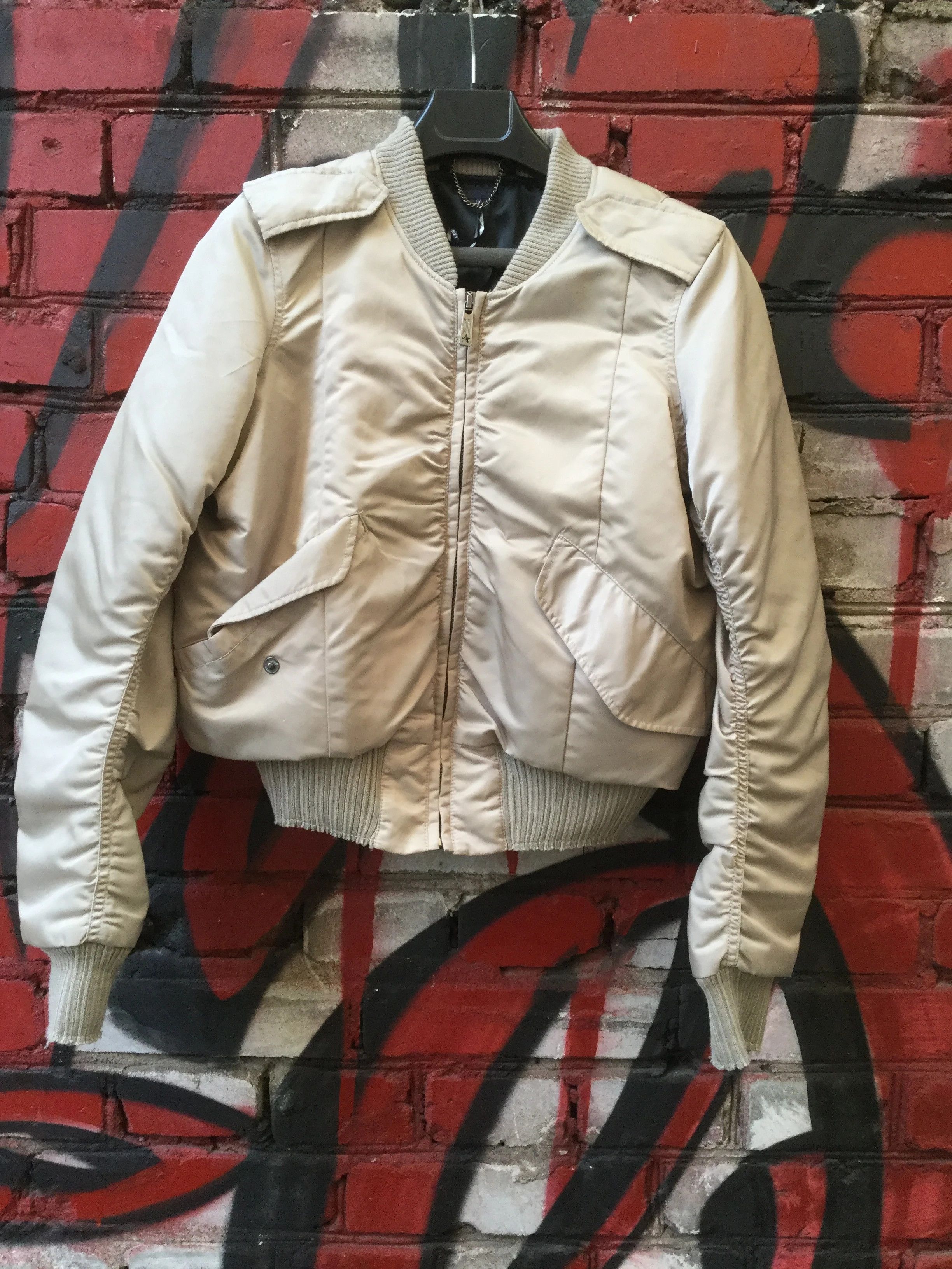 Levi's Blue Label satin bomber.Like Vetements or Balenciaga Size XS / US 0-2 / IT 36-38 - 1 Thumbnail