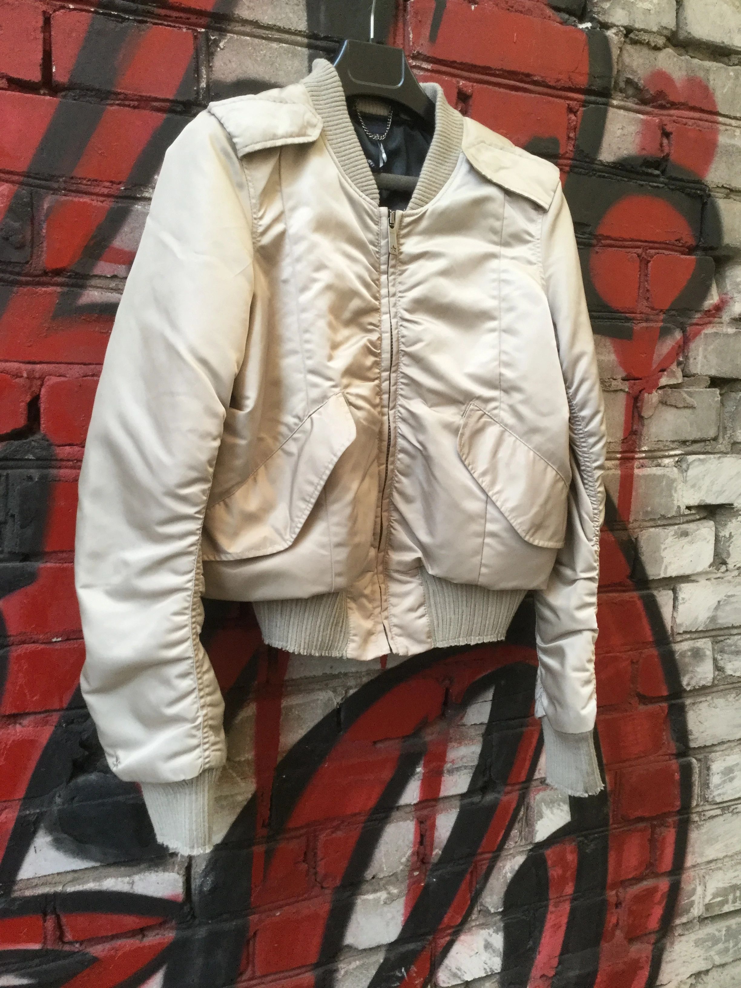 Levi's Blue Label satin bomber.Like Vetements or Balenciaga Size XS / US 0-2 / IT 36-38 - 2 Thumbnail