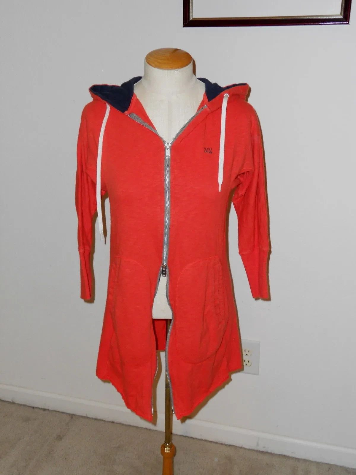 Undercover × Uniqlo Peach long hoodie.Like Jil Sander or Marni Size S / US 4 / IT 40 - 1 Thumbnail