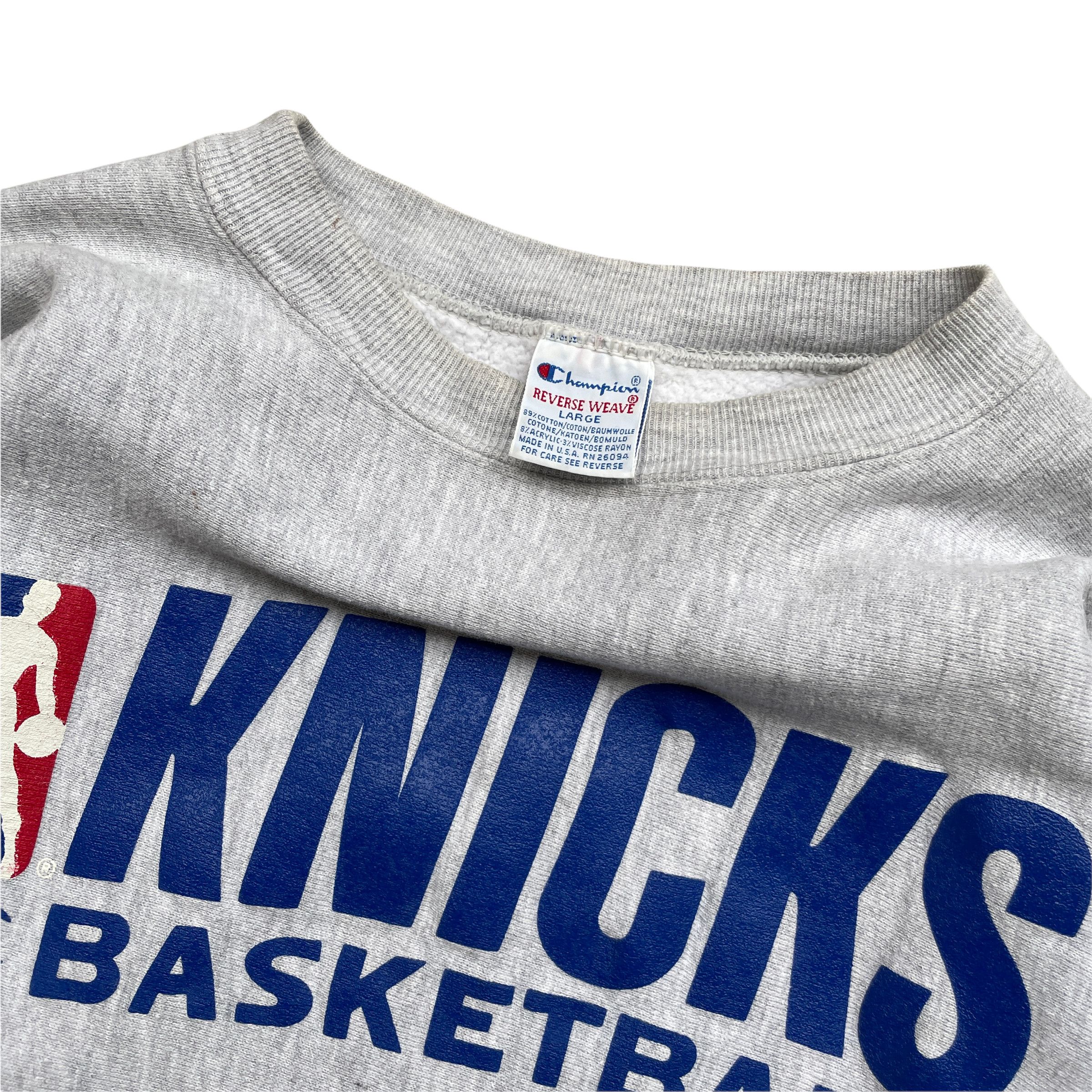 Knicks basketball champion on sale sweatshirt