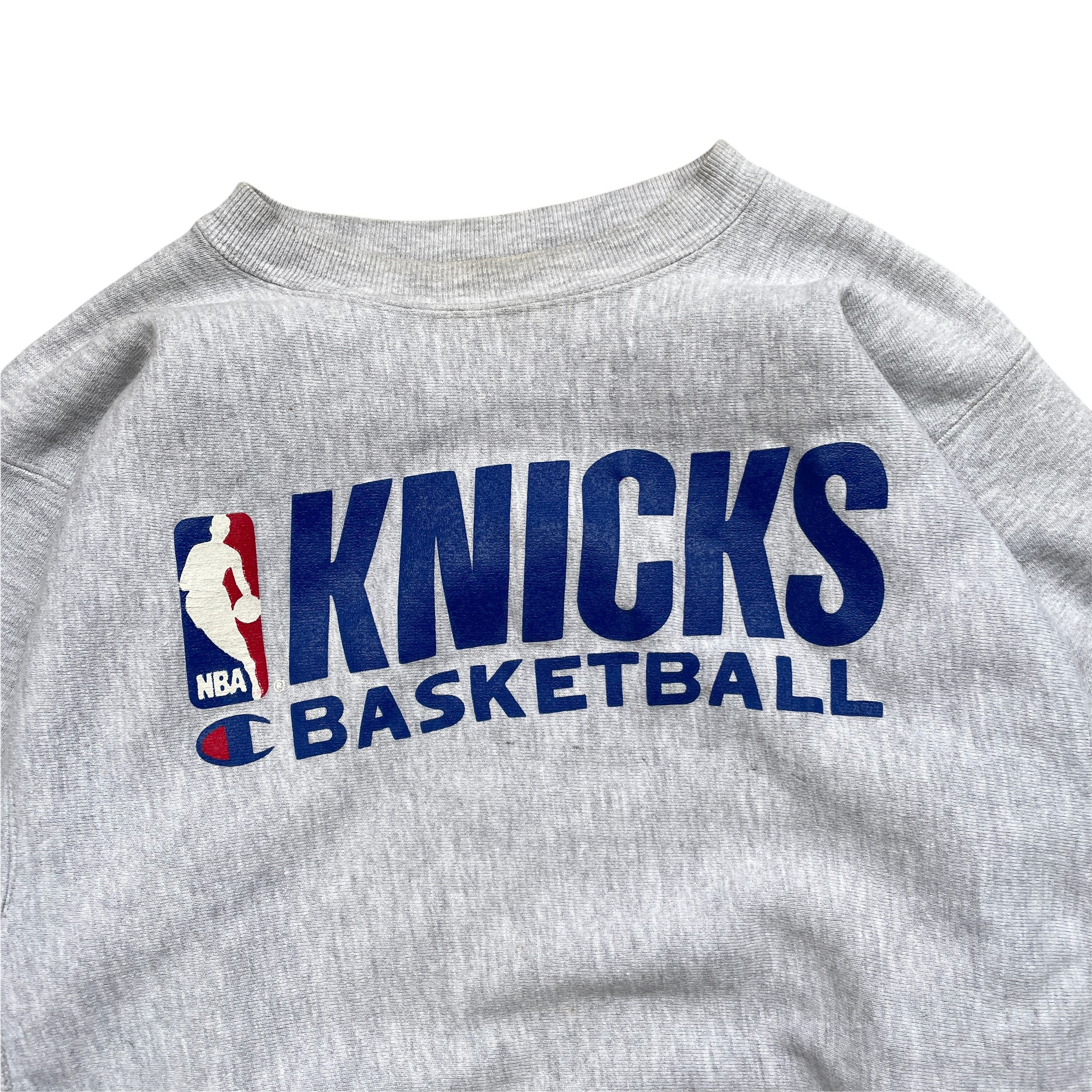 Champion knicks clearance sweatshirt