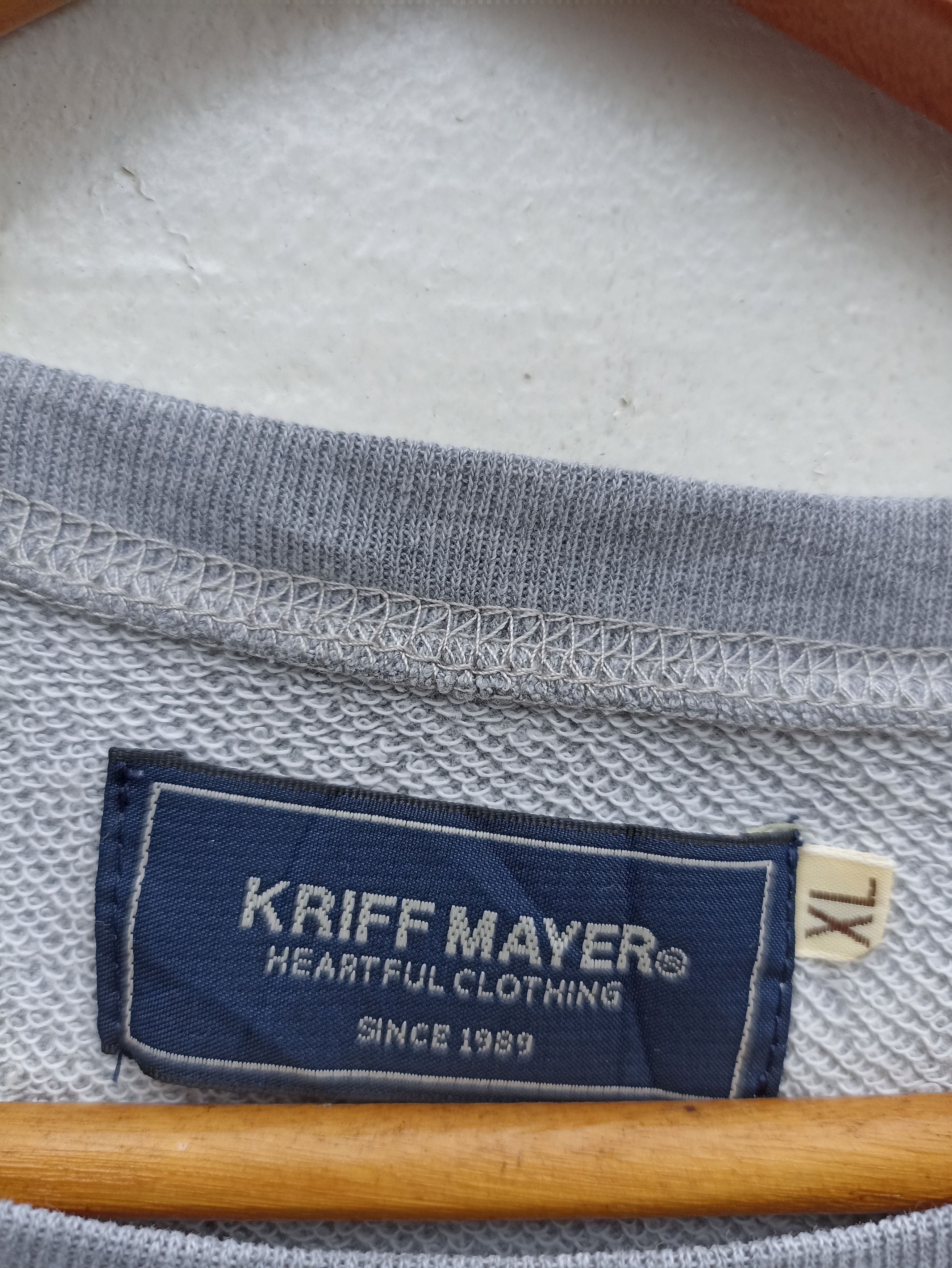 Japanese Brand Kriff Mayer sweatshirt single pocket Size US M / EU 48-50 / 2 - 4 Thumbnail
