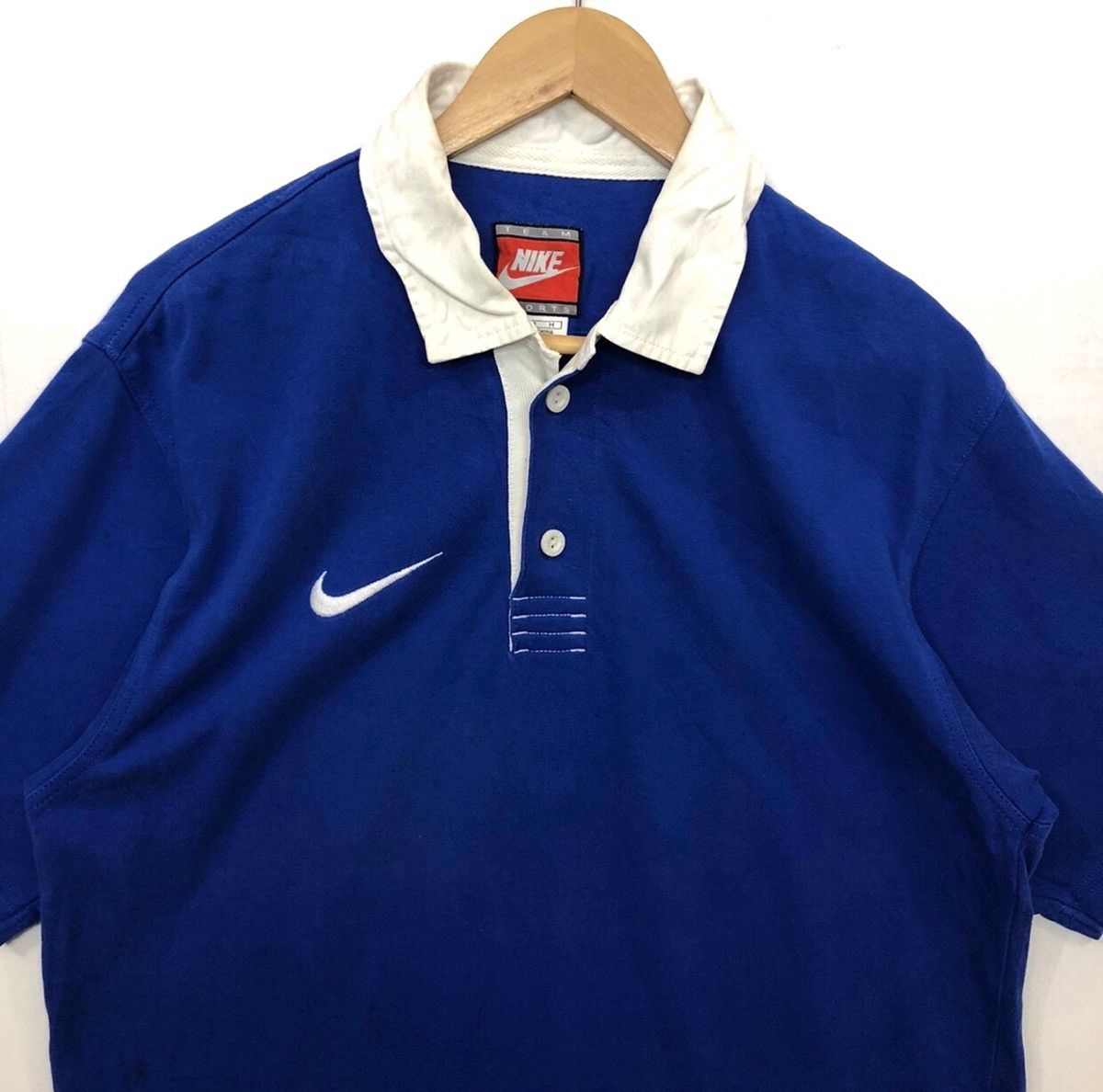Nike Nike Rugby Shirt Polo Rugby Jersey Size US M / EU 48-50 / 2 - 3 Thumbnail