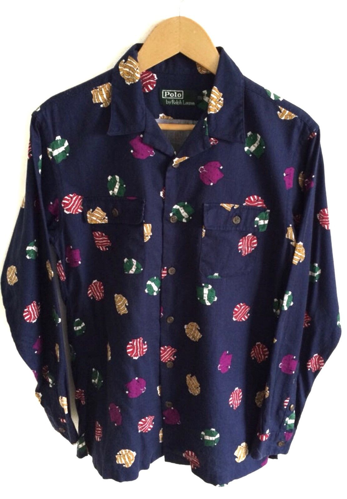 Polo Ralph Lauren Polo Ralph Lauren Polo Rugby Button Down Shirt Rare Size US L / EU 52-54 / 3 - 1 Thumbnail