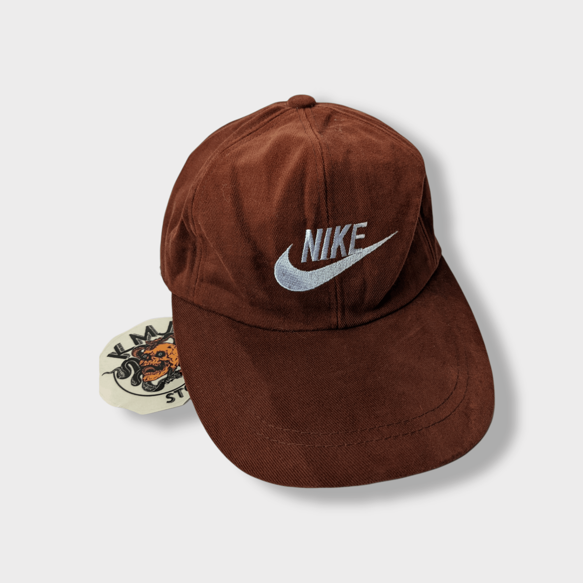Nike × Vintage Vintage Nike swoosh embroidery logo cap Size ONE SIZE - 1 Thumbnail
