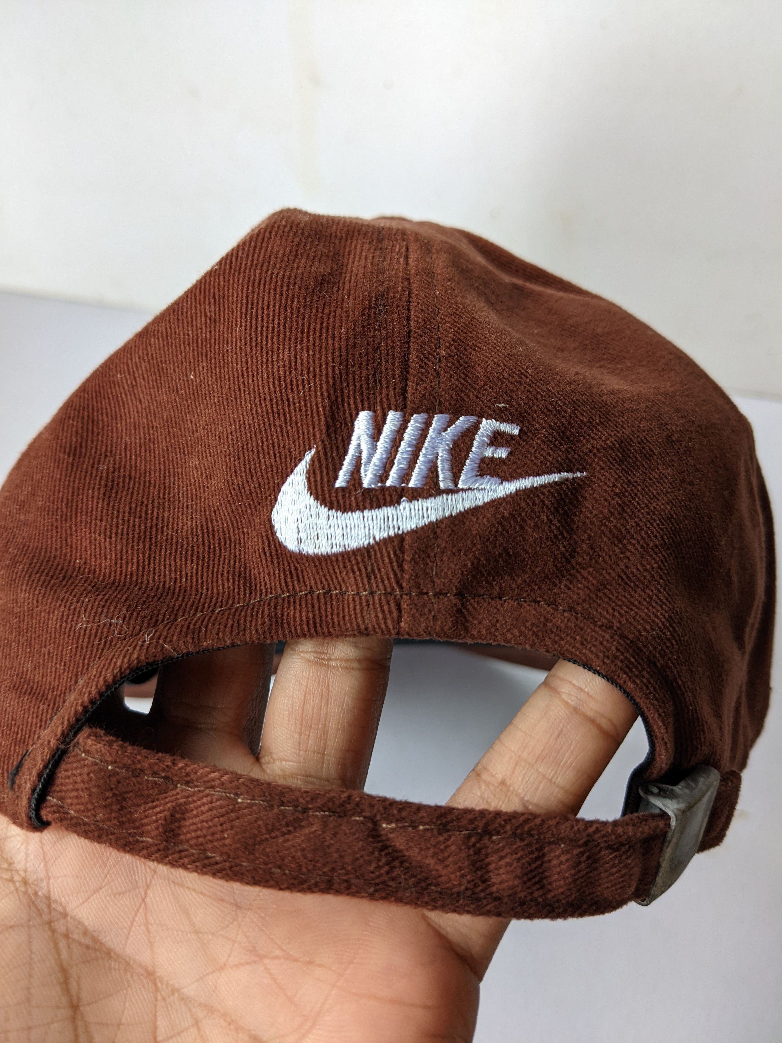 Nike × Vintage Vintage Nike swoosh embroidery logo cap Size ONE SIZE - 4 Thumbnail
