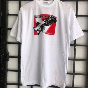 Japanese Brand × Vintage 💣OFFER Vintage POTENZA FERRARI Design T-shirt Size US M / EU 48-50 / 2 - 1 Thumbnail