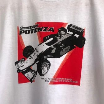 Japanese Brand × Vintage 💣OFFER Vintage POTENZA FERRARI Design T-shirt Size US M / EU 48-50 / 2 - 2 Thumbnail