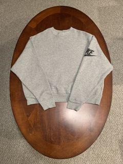 Fear of god x nike nrg ti crewneck dark grey best sale heather