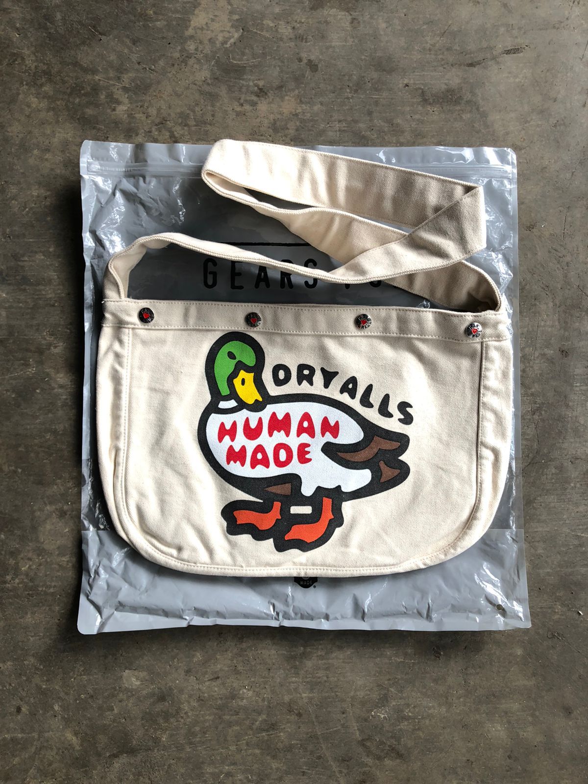 Human Made Human Made Duck Paperboy Bag 21AW | Grailed