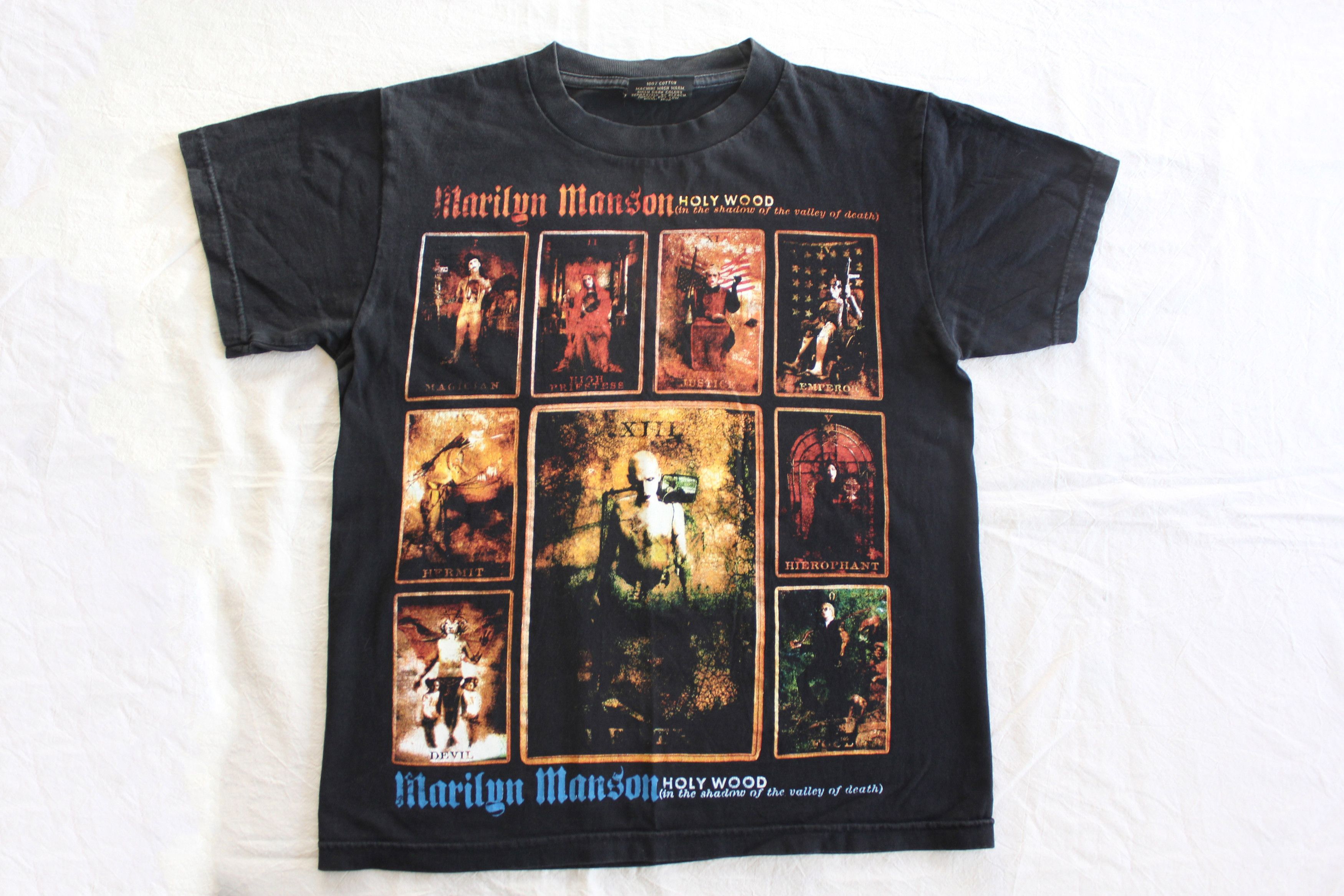 Band Tees × Marilyn Manson × Vintage Vintage Marilyn Manson 