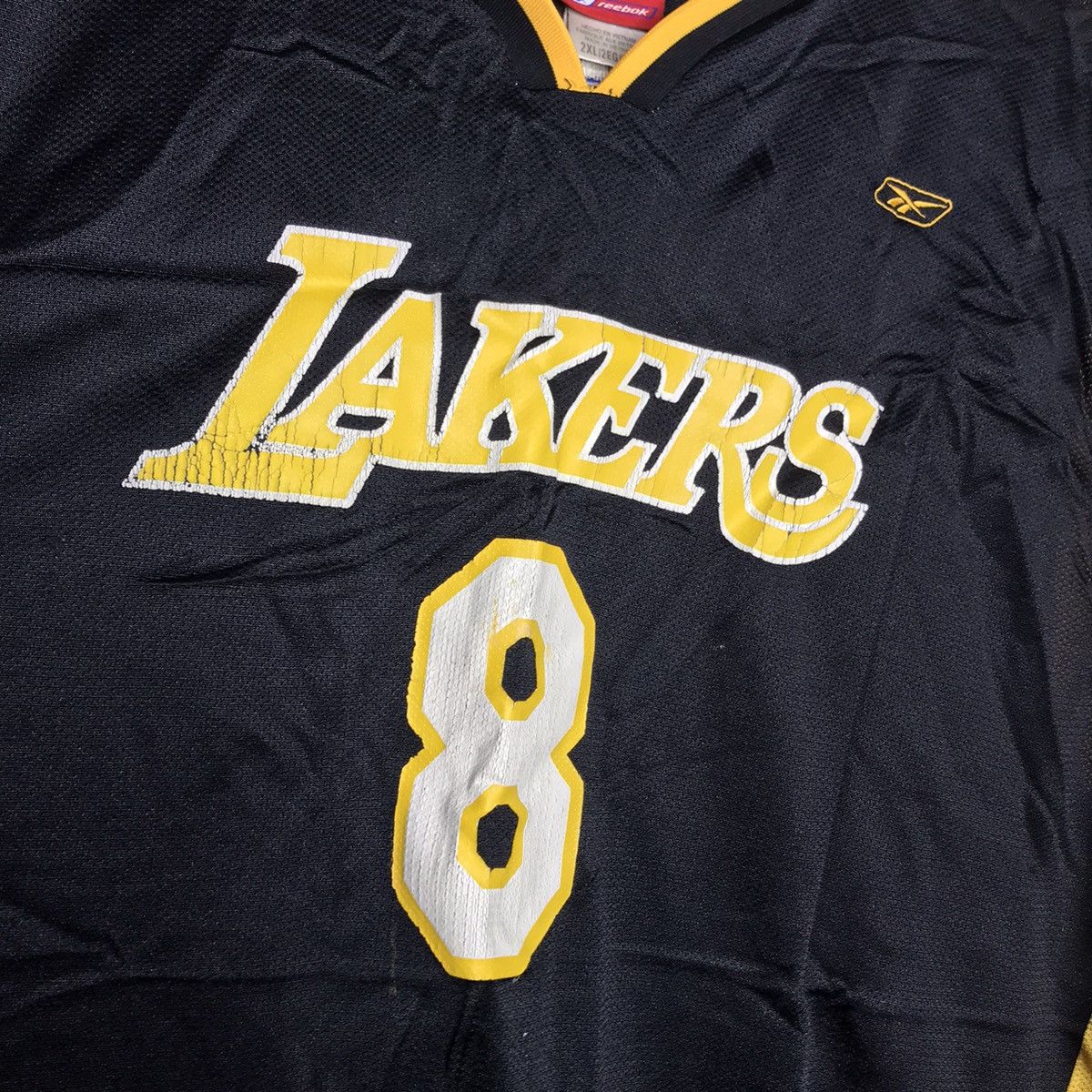 NBA Vintage Reebok Los Angeles LA Lakers Kobe Bryant Jersey #8 Size US XXL / EU 58 / 5 - 3 Thumbnail
