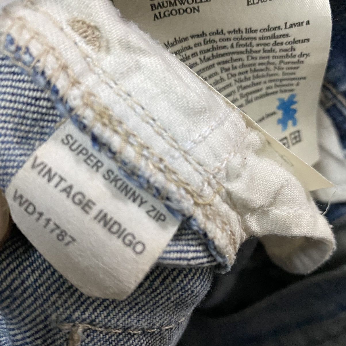 Ksubi Ksubi Denim Super Skinny Zip Vintage indigo Femme Size US 28 / EU 44 - 12 Thumbnail