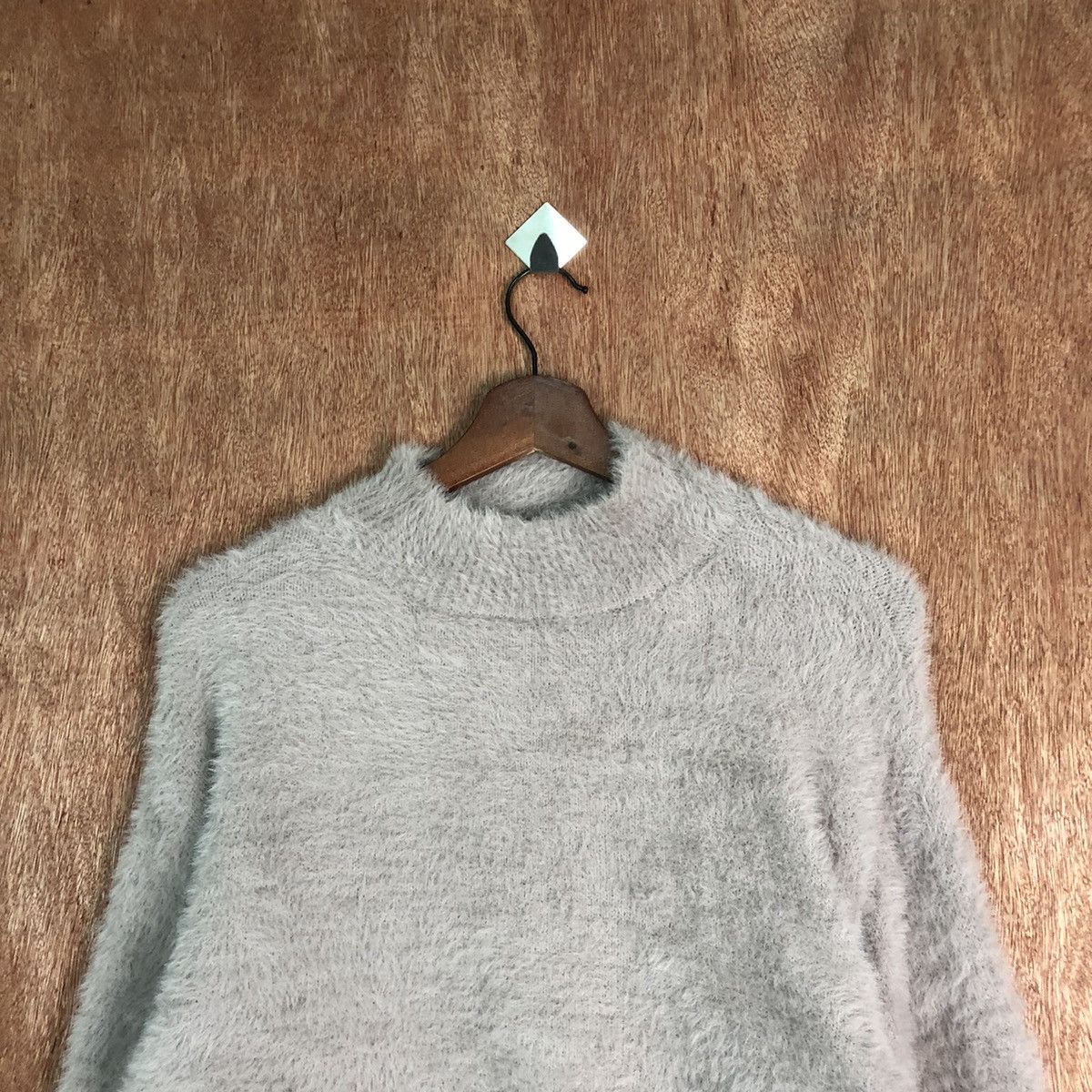 Japanese Brand Frees Mart crop top Shag Shaggy Fur Mohair Knitwear #6514 Size US S / EU 44-46 / 1 - 2 Thumbnail
