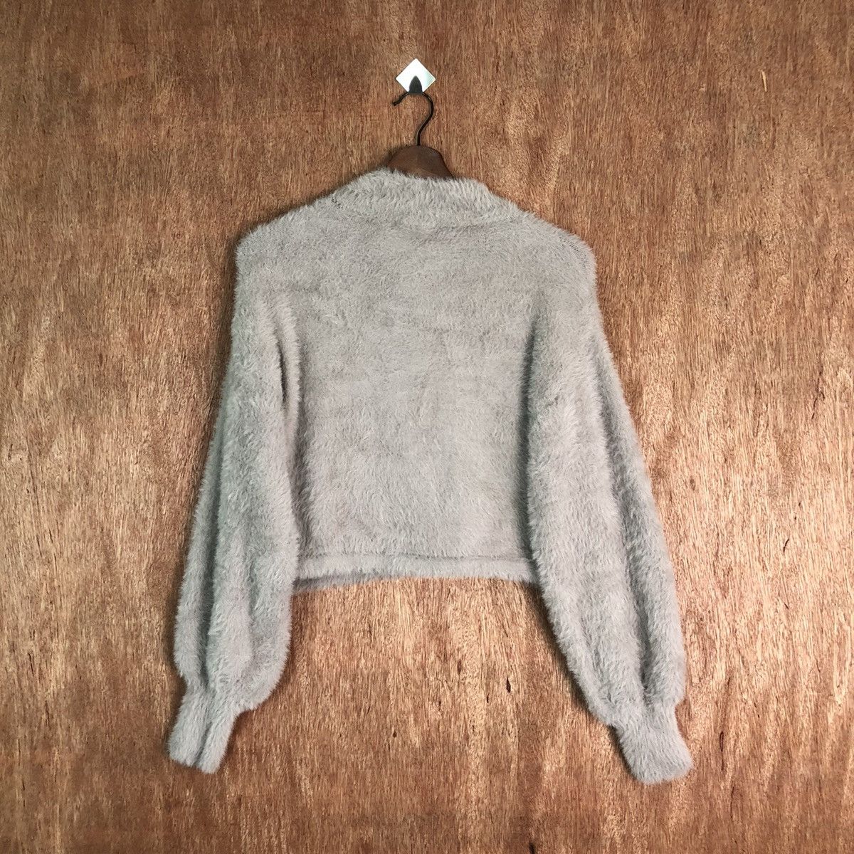 Japanese Brand Frees Mart crop top Shag Shaggy Fur Mohair Knitwear #6514 Size US S / EU 44-46 / 1 - 9 Thumbnail