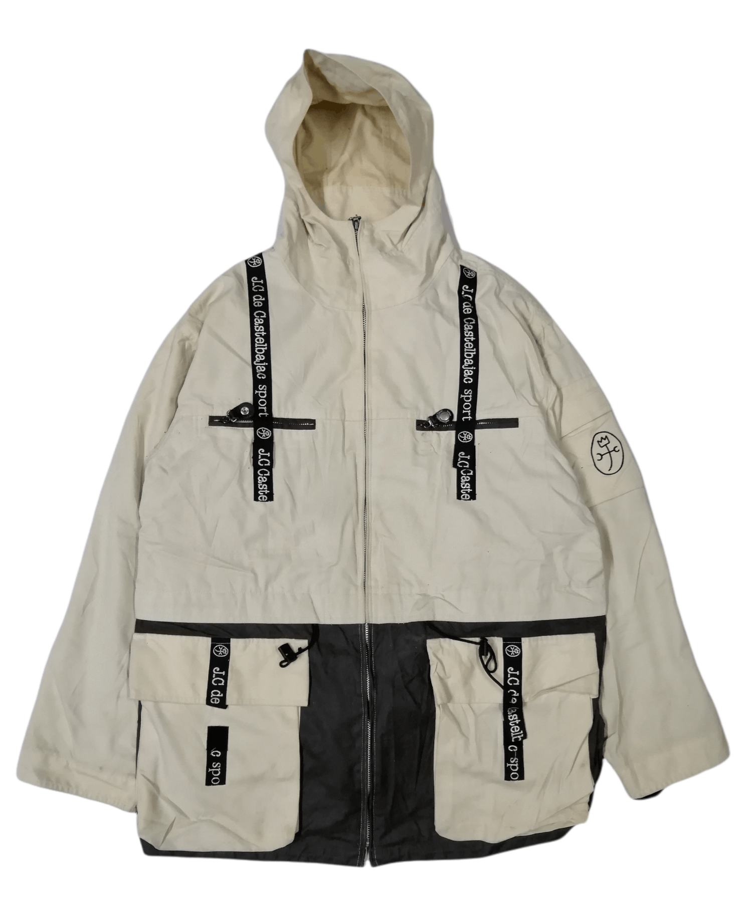 Jean Charles De Castelbajac 💥JEAN C.DE CASTELBAJAC Reversible Tactical/Fleece Jacket Size US L / EU 52-54 / 3 - 2 Thumbnail