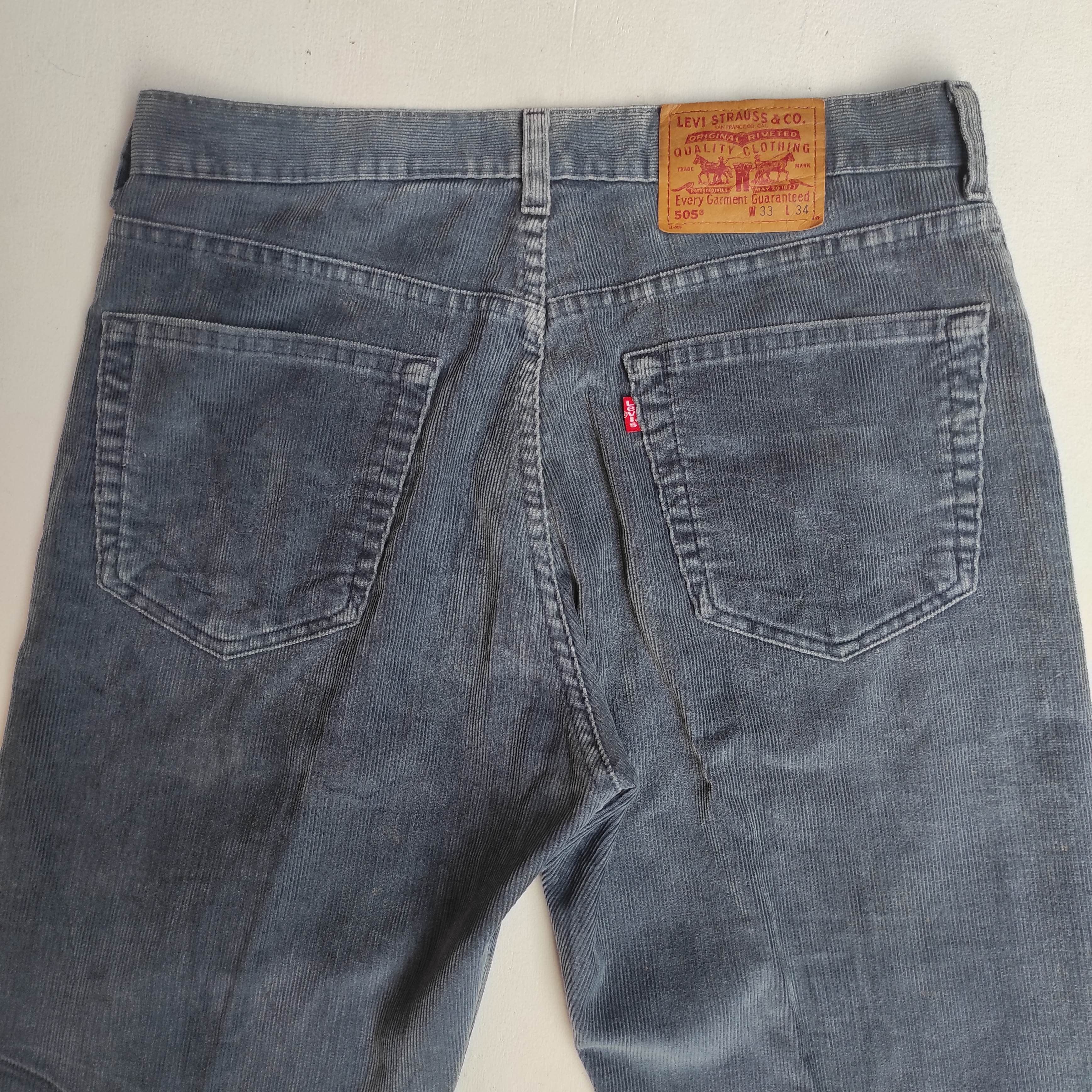 Levi's × Levi's Vintage Clothing × Vintage Vintage Levis 505 Corduroy pants Size US 33 - 10 Thumbnail