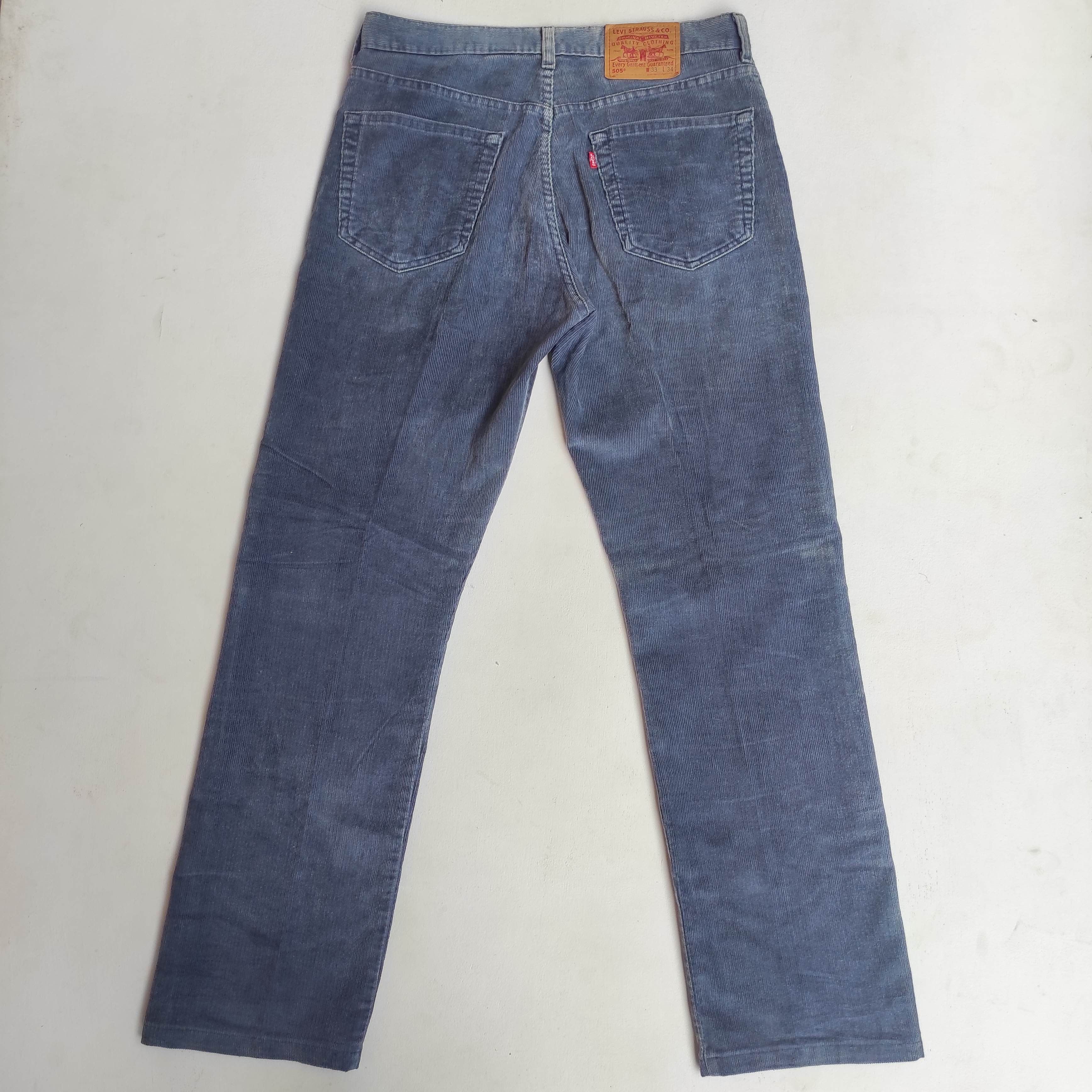Levi's × Levi's Vintage Clothing × Vintage Vintage Levis 505 Corduroy pants Size US 33 - 9 Thumbnail