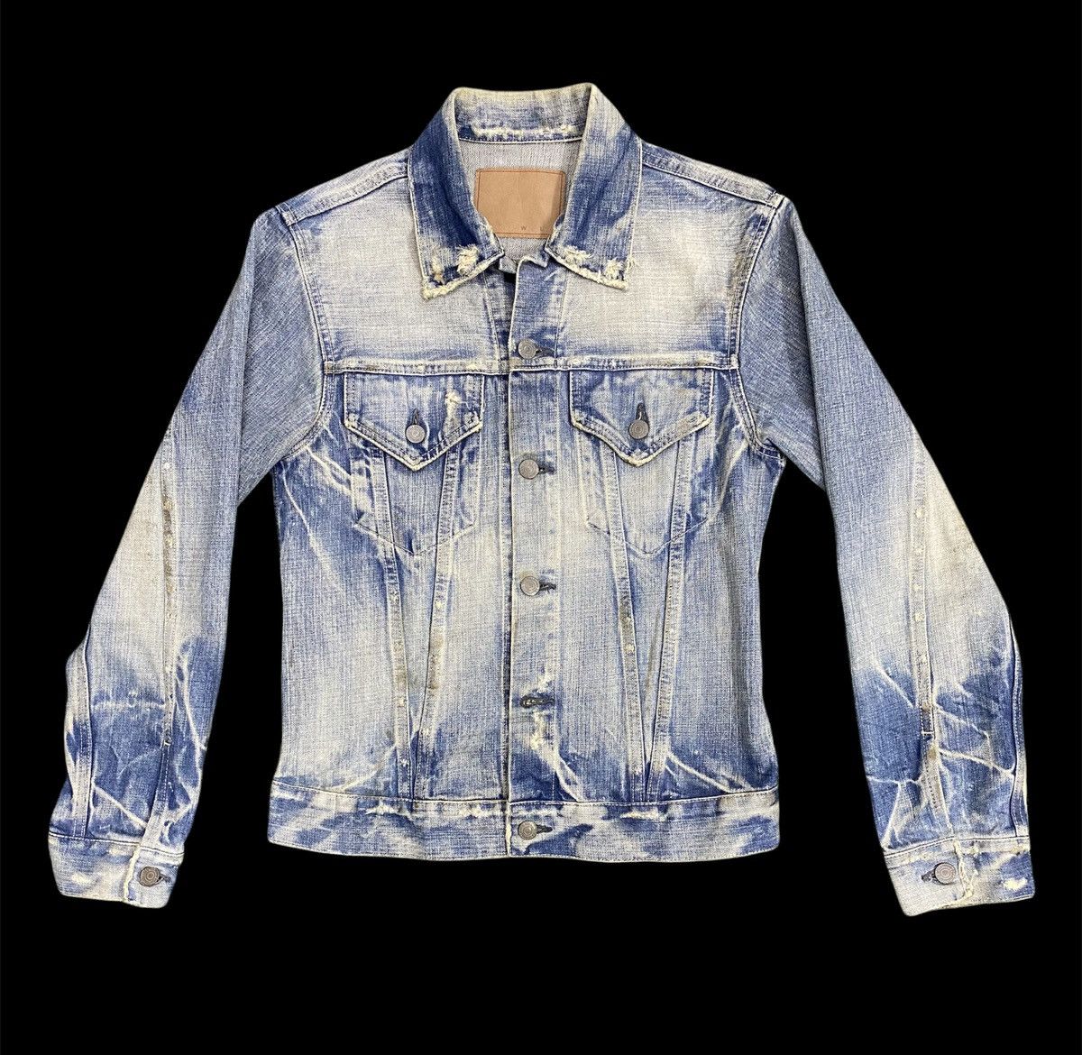 Japanese Brand Spellbound Distressed Denim Jacket