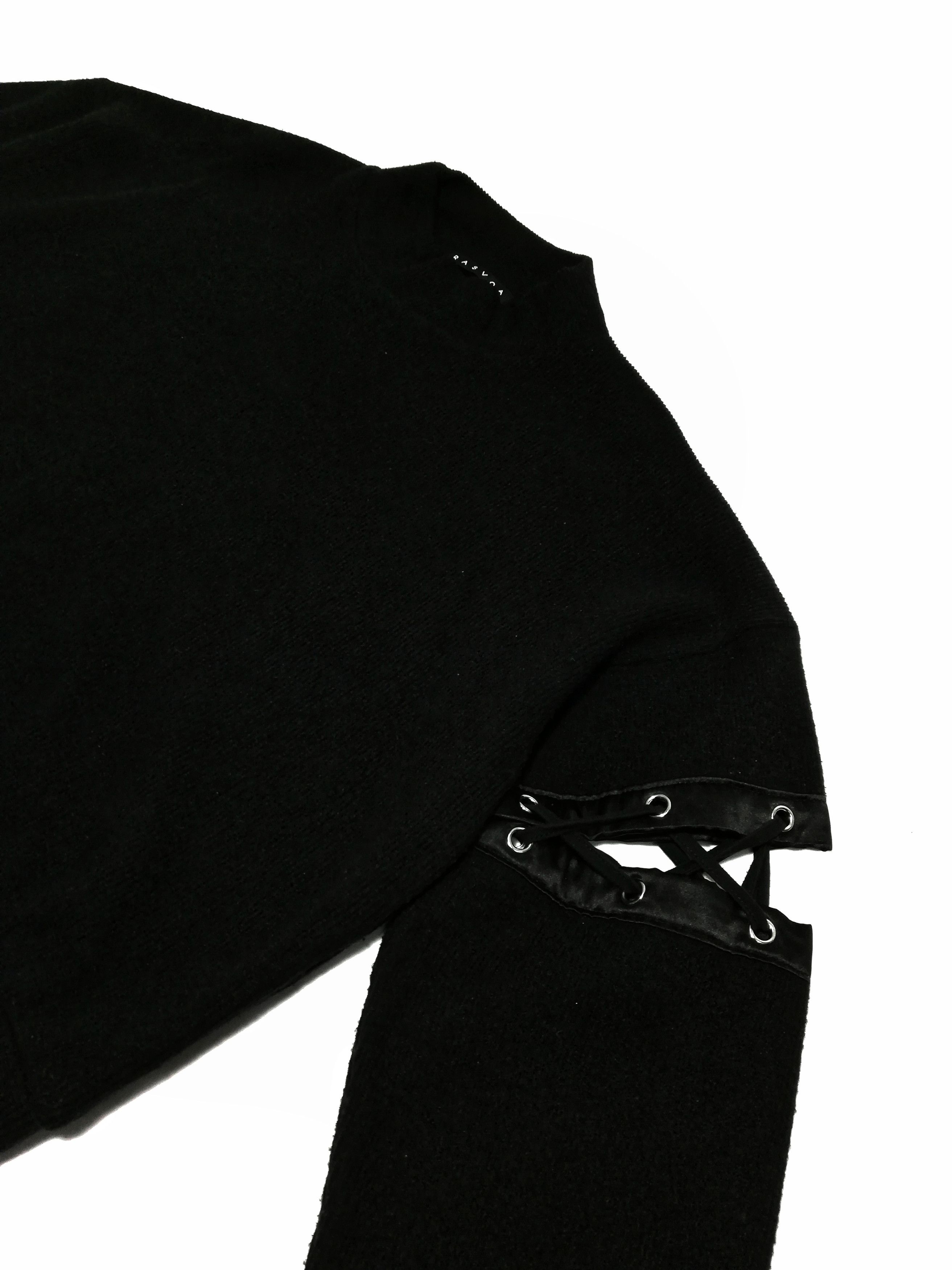 Japanese Brand 🔥PUNK STYLE SWEATSHIRT BY RASVOA BLACK CONDITION LIKE NEW Size US M / EU 48-50 / 2 - 8 Thumbnail