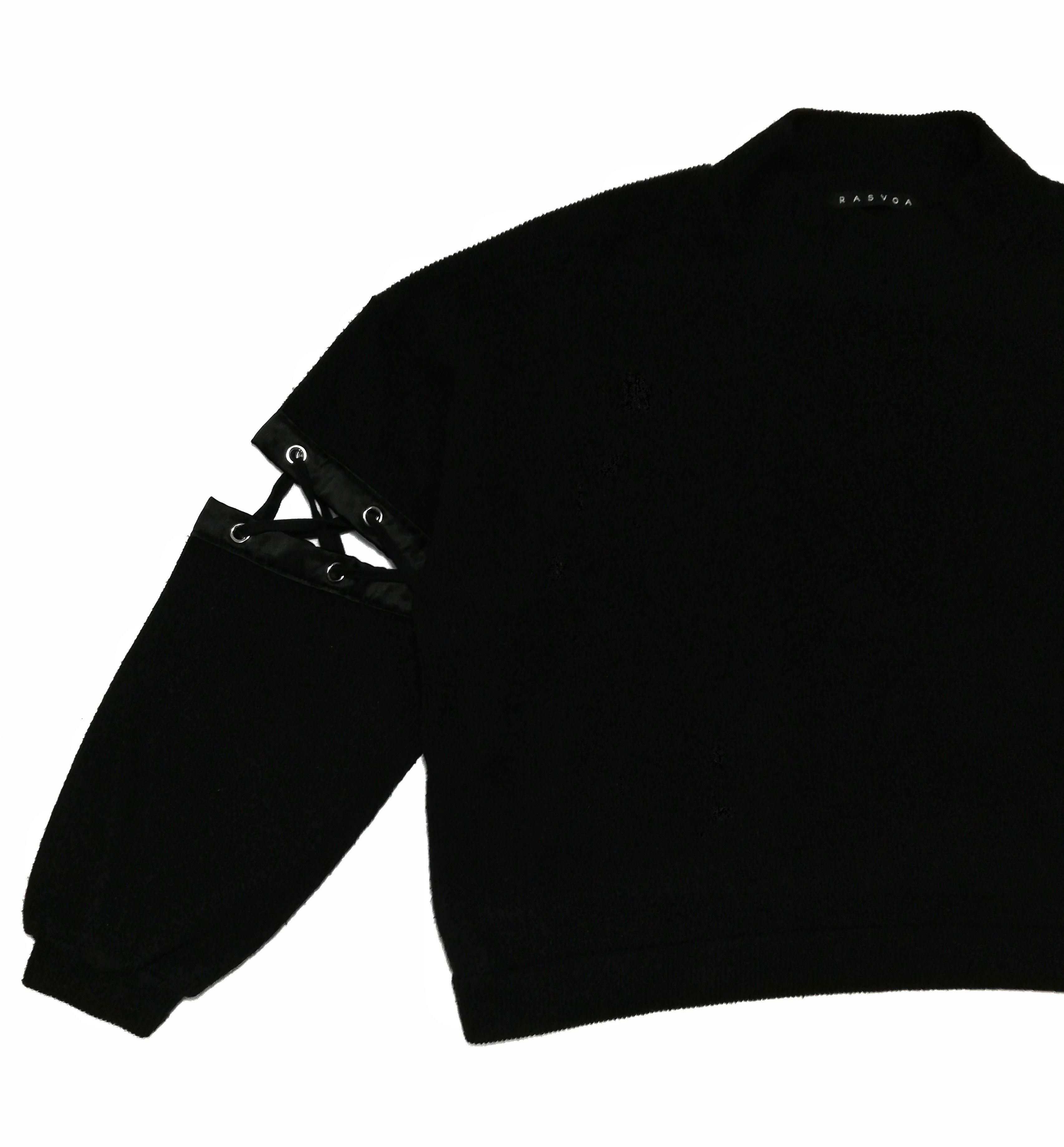 Japanese Brand 🔥PUNK STYLE SWEATSHIRT BY RASVOA BLACK CONDITION LIKE NEW Size US M / EU 48-50 / 2 - 3 Thumbnail