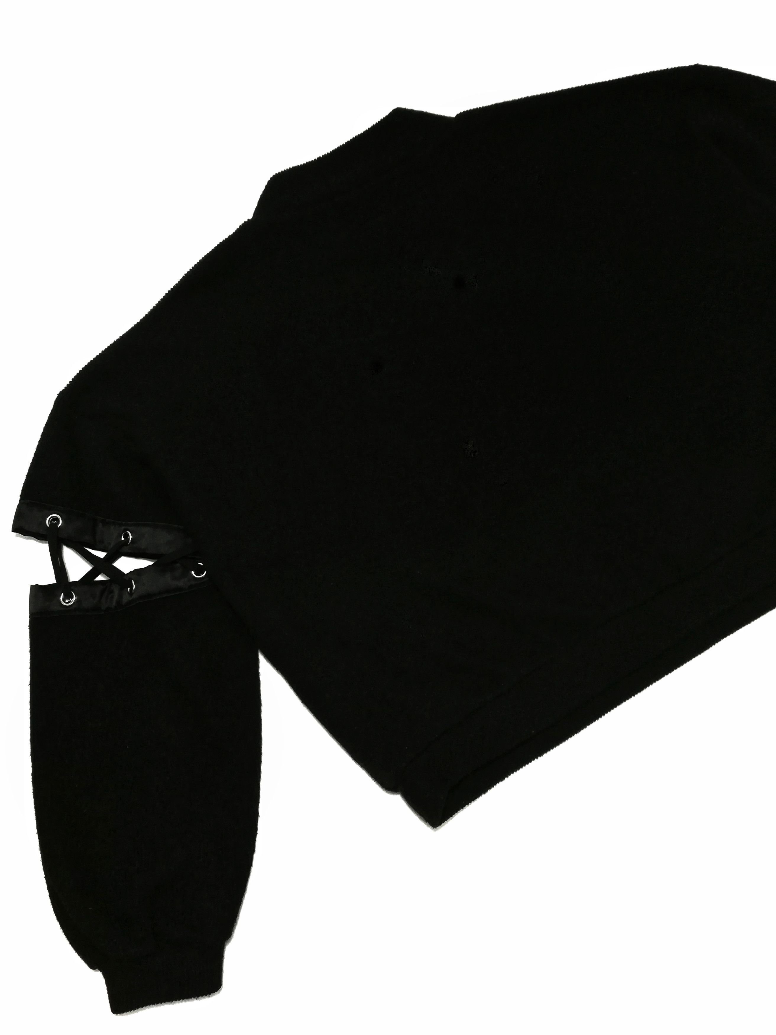 Japanese Brand 🔥PUNK STYLE SWEATSHIRT BY RASVOA BLACK CONDITION LIKE NEW Size US M / EU 48-50 / 2 - 13 Thumbnail