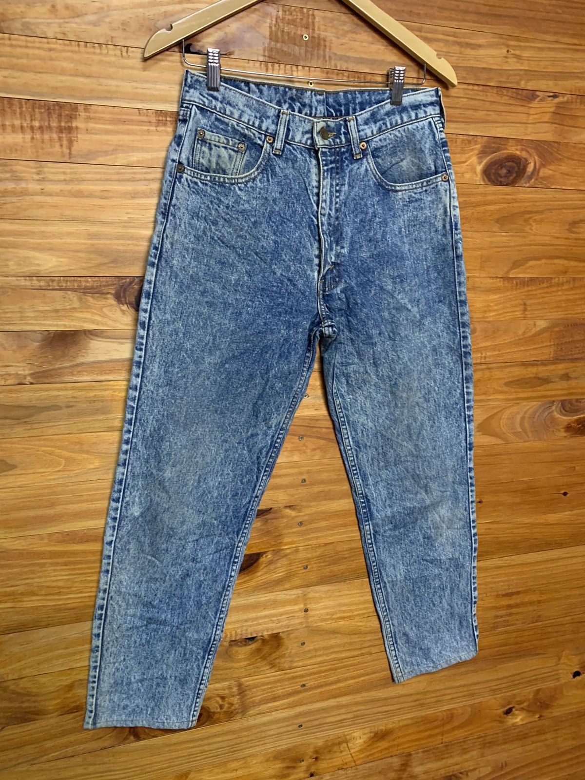Levi's Vintage Levi’s lot 603 80s Acid Stone Wash Skinhead Jeans Size US 30 / EU 46 - 3 Thumbnail