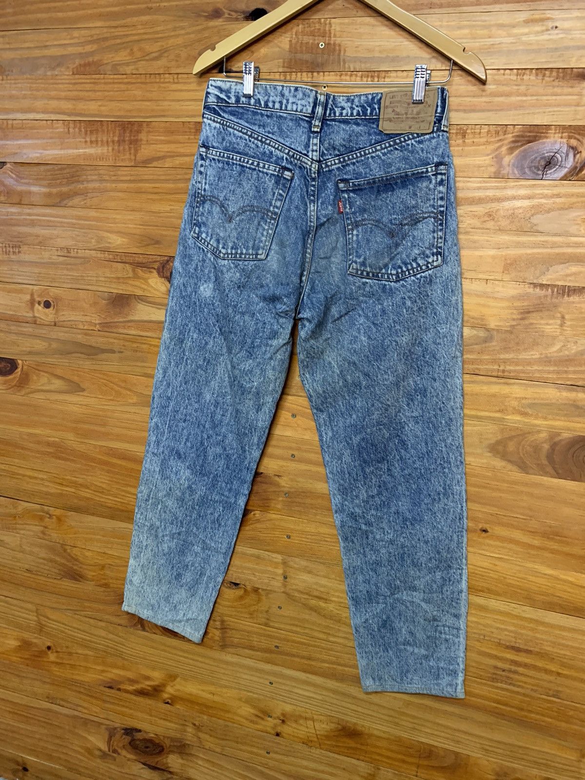 Levi's Vintage Levi’s lot 603 80s Acid Stone Wash Skinhead Jeans Size US 30 / EU 46 - 7 Thumbnail