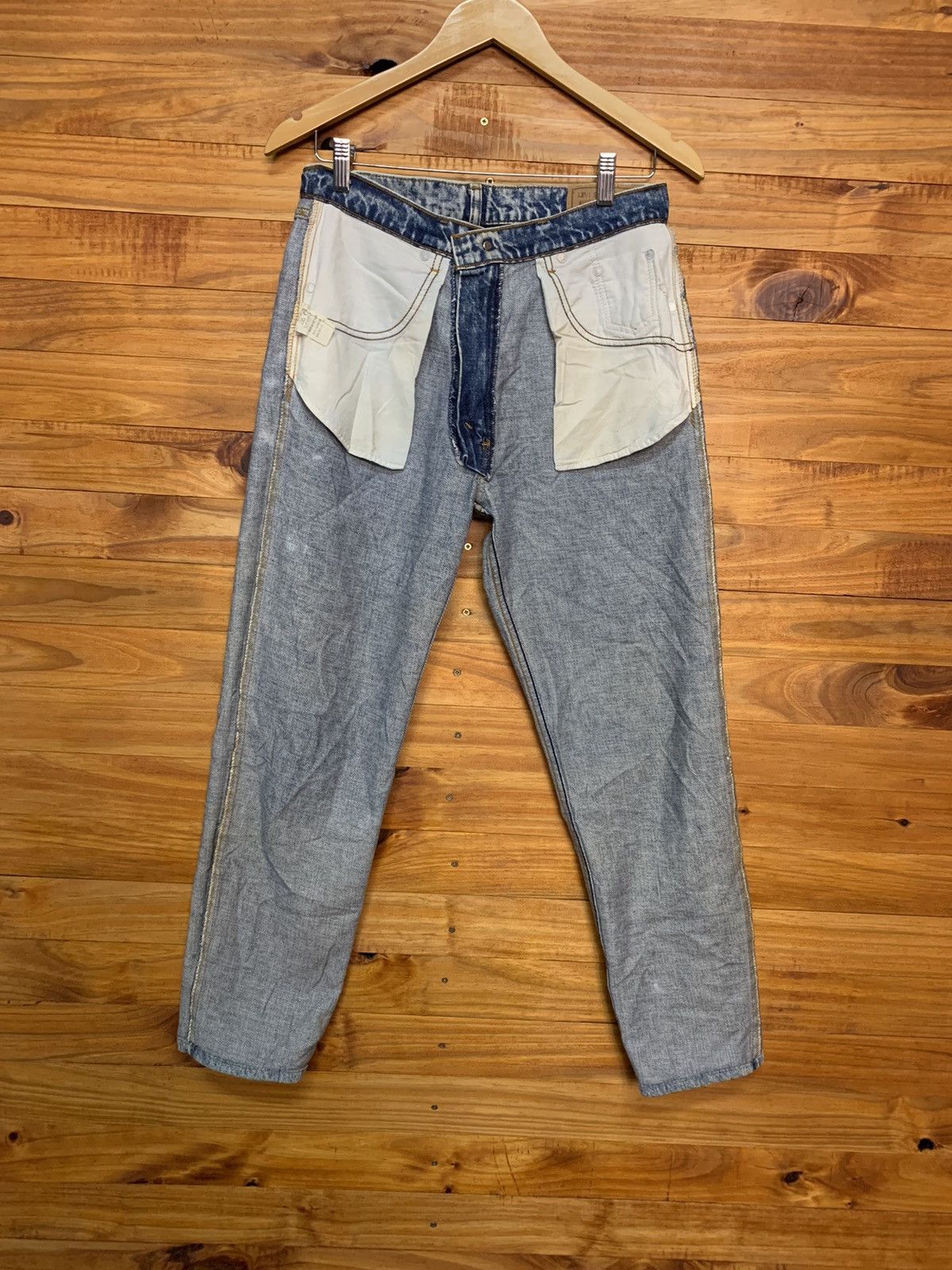 Levi's Vintage Levi’s lot 603 80s Acid Stone Wash Skinhead Jeans Size US 30 / EU 46 - 9 Thumbnail