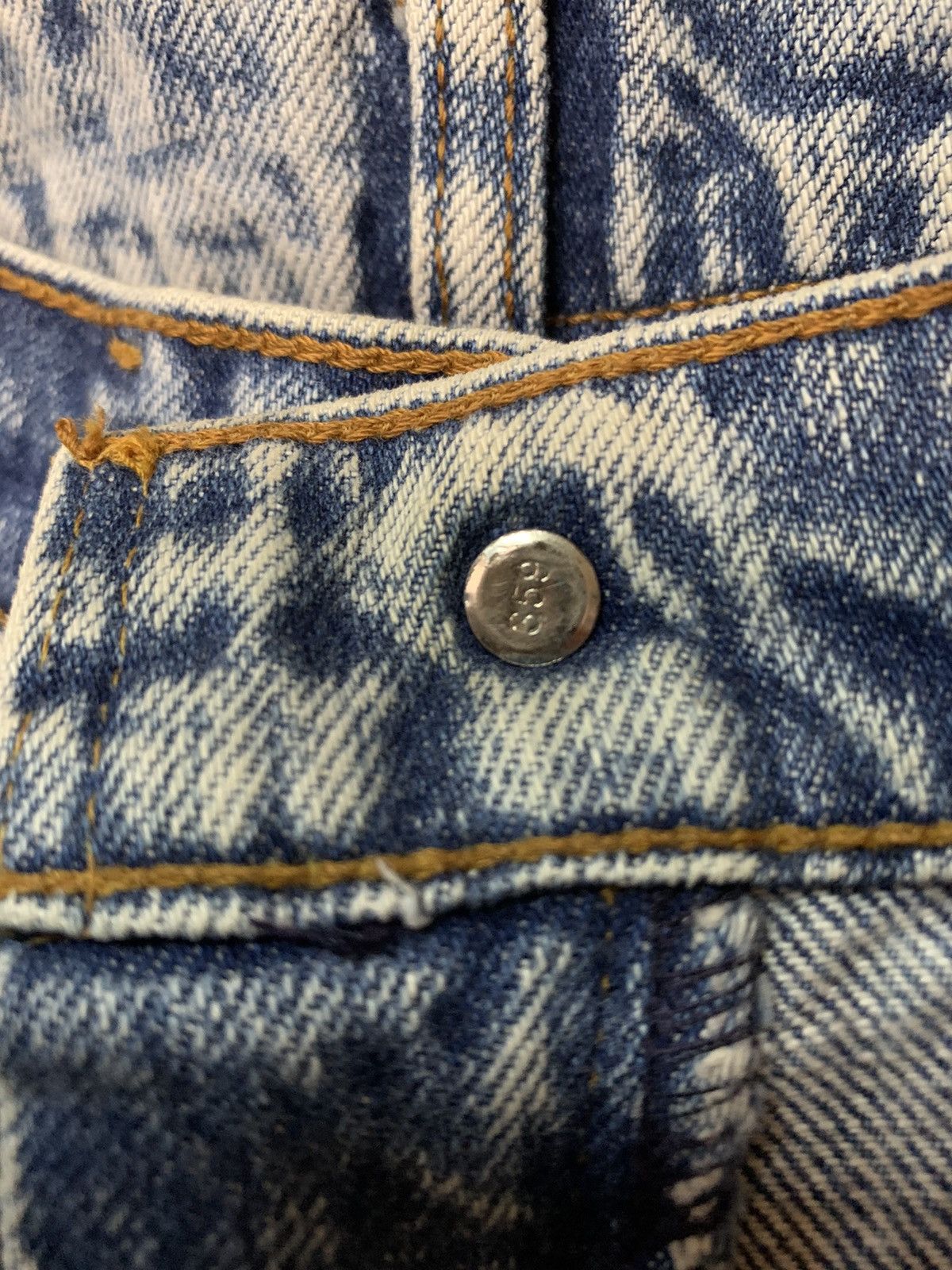 Levi's Vintage Levi’s lot 603 80s Acid Stone Wash Skinhead Jeans Size US 30 / EU 46 - 10 Thumbnail
