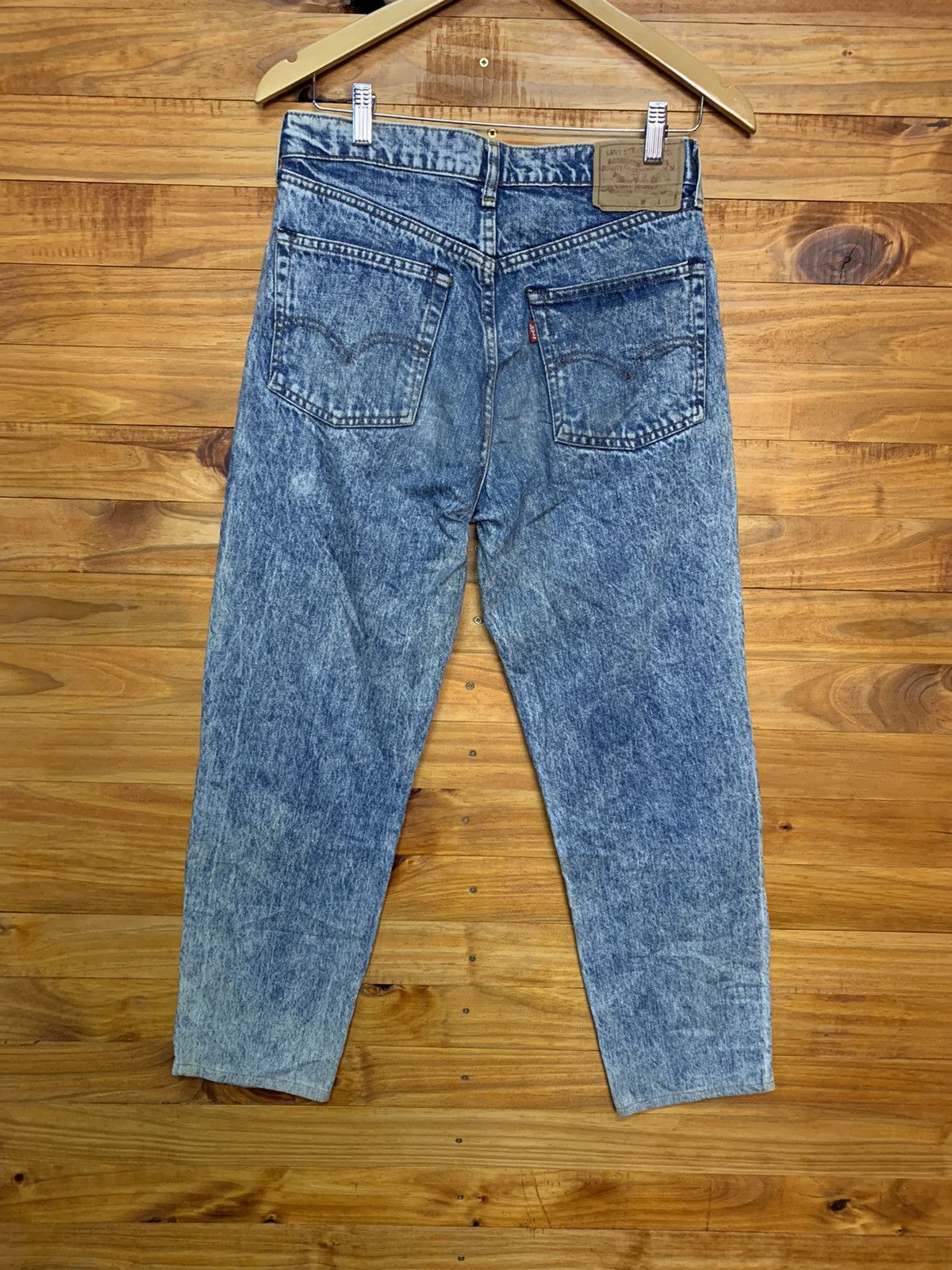 Levi's Vintage Levi’s lot 603 80s Acid Stone Wash Skinhead Jeans Size US 30 / EU 46 - 6 Thumbnail