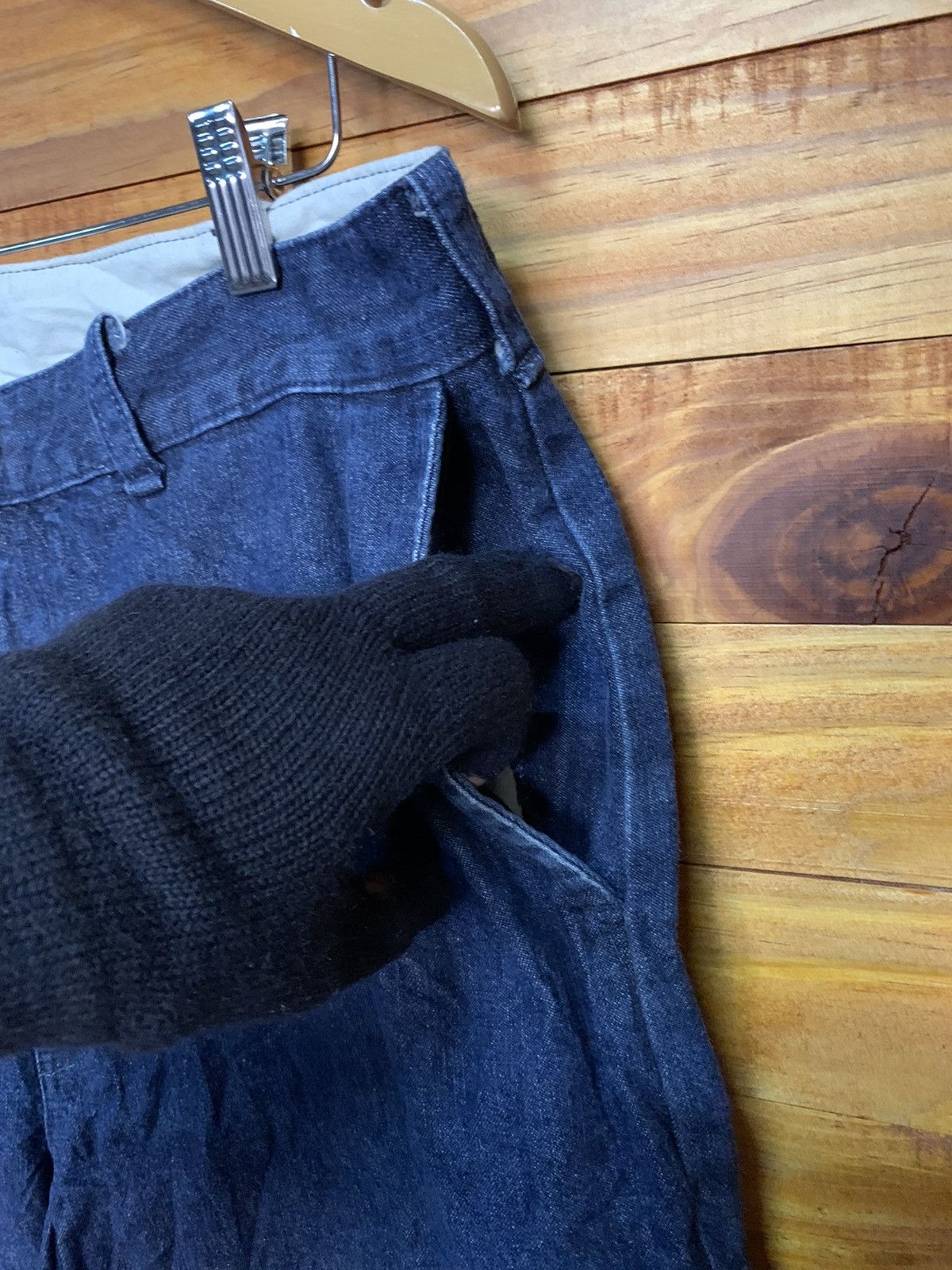 Lee × Vintage Vintage 80s Lee USN Carpenter Loose Cut Size US 34 / EU 50 - 7 Thumbnail