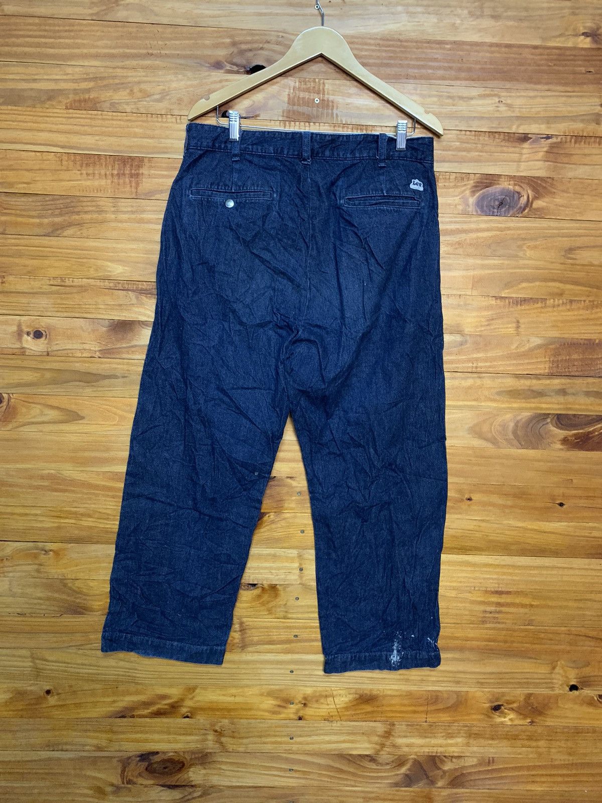 Lee × Vintage Vintage 80s Lee USN Carpenter Loose Cut Size US 34 / EU 50 - 8 Thumbnail