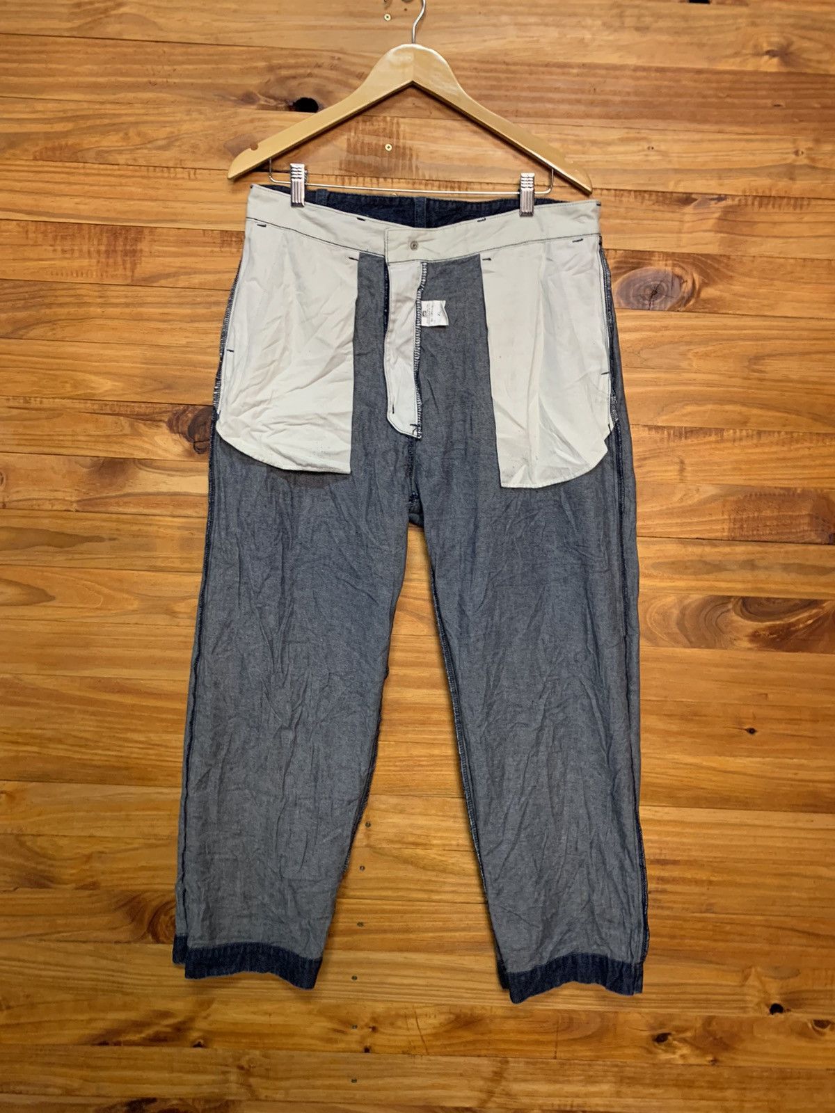 Lee × Vintage Vintage 80s Lee USN Carpenter Loose Cut Size US 34 / EU 50 - 11 Thumbnail