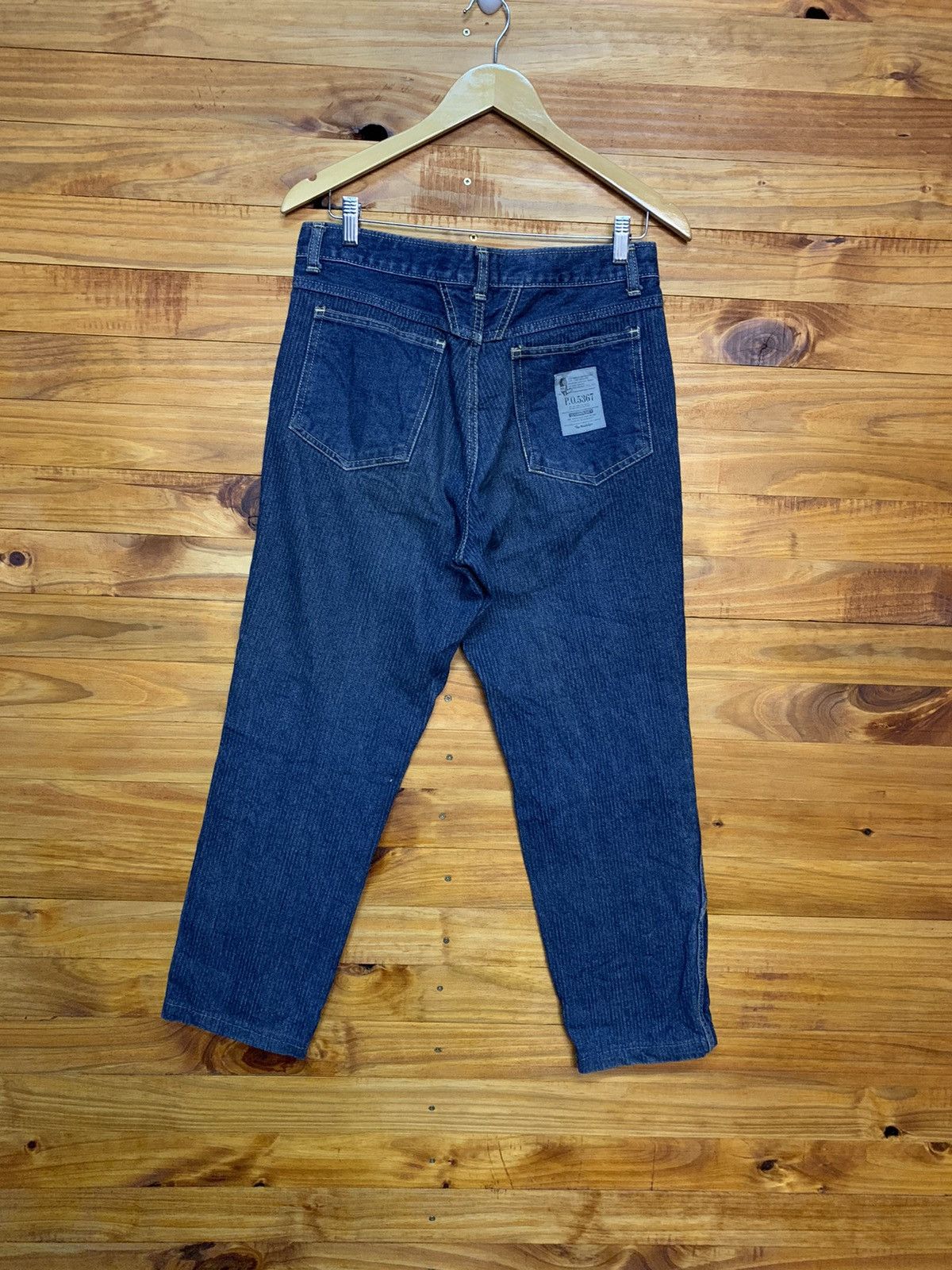Japanese Brand Vintage Technology Fifty’s Sashiko Carpenter Denim Pants Size US 32 / EU 48 - 10 Thumbnail