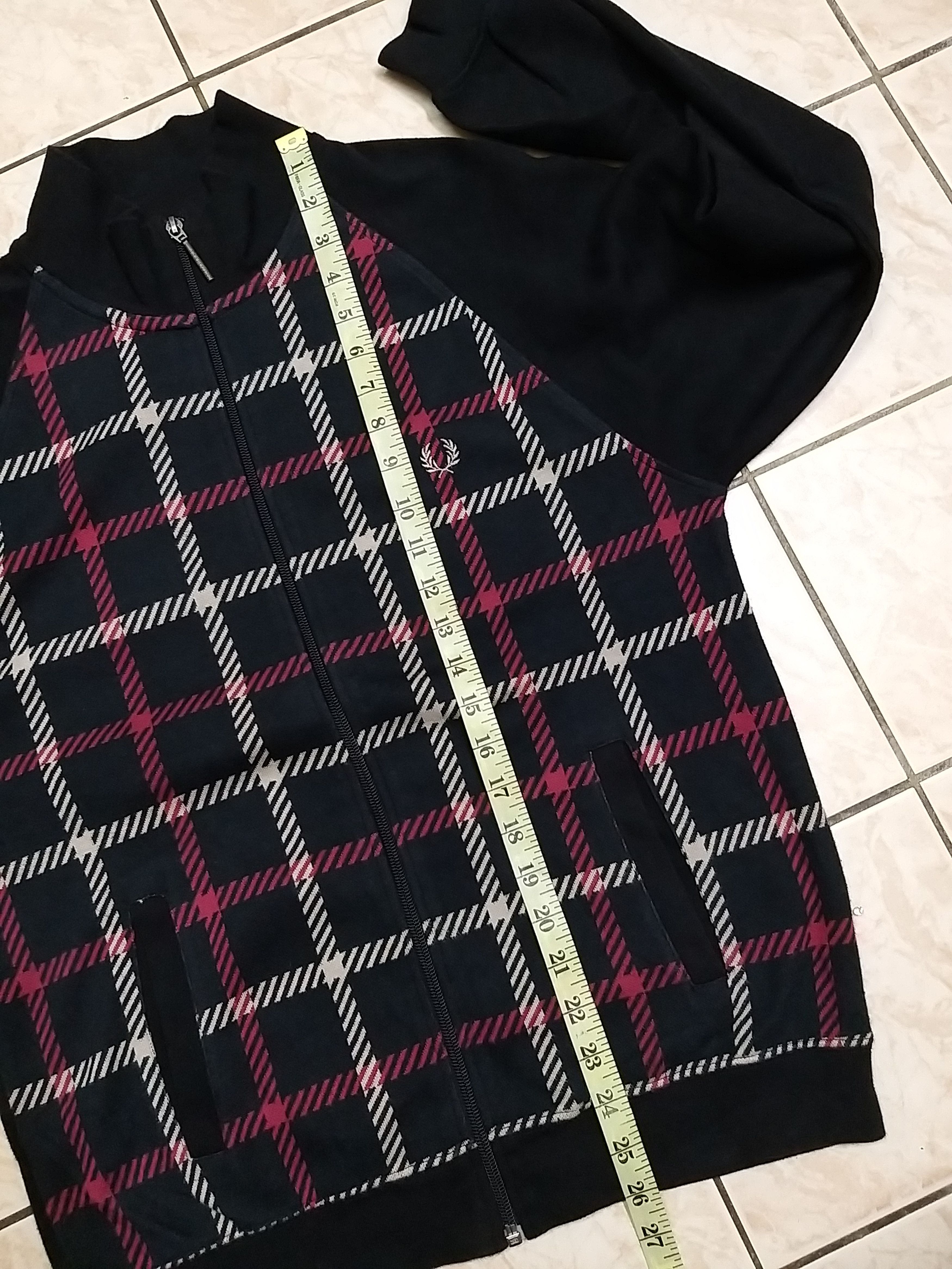 Fred Perry GRAIL🔥AUTHENTIC FRED PERRY ZIPPER JACKET. Size US S / EU 44-46 / 1 - 8 Thumbnail