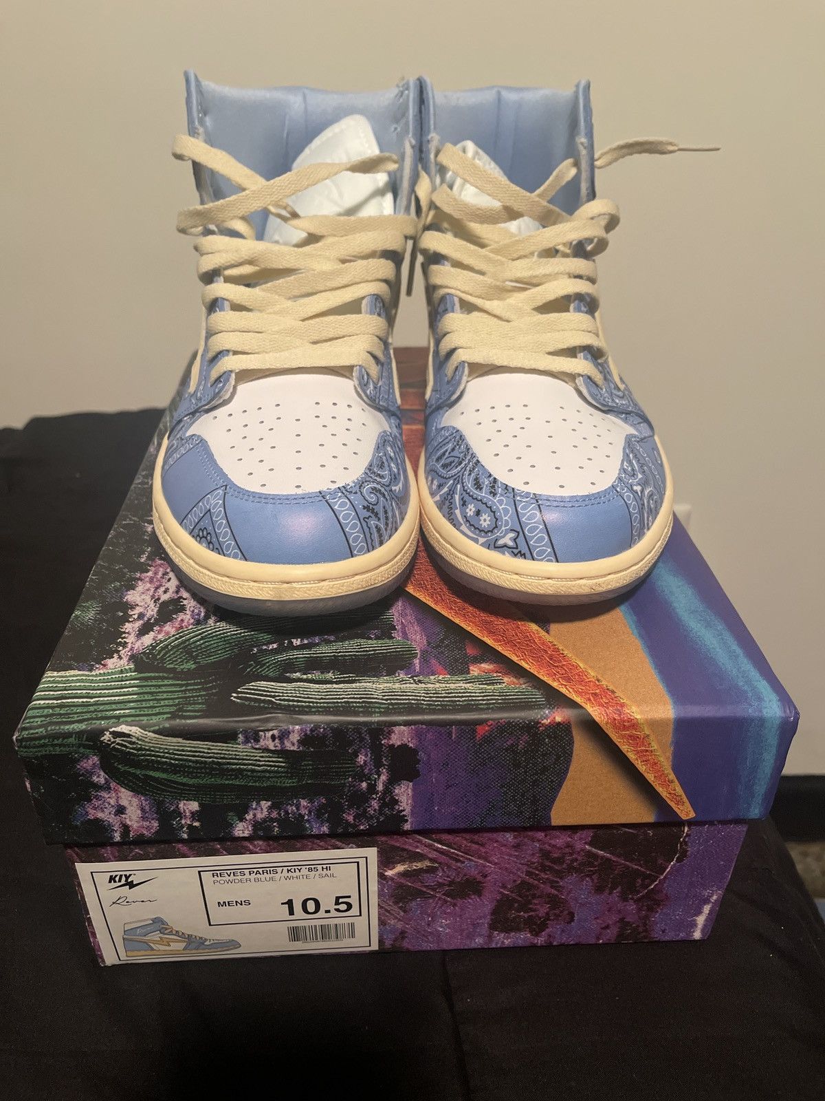 Reves Paris Reves Paris x Air KIY ‘85 HI David Weeks NYC PE Size US 10.5 / EU 43-44 - 2 Thumbnail