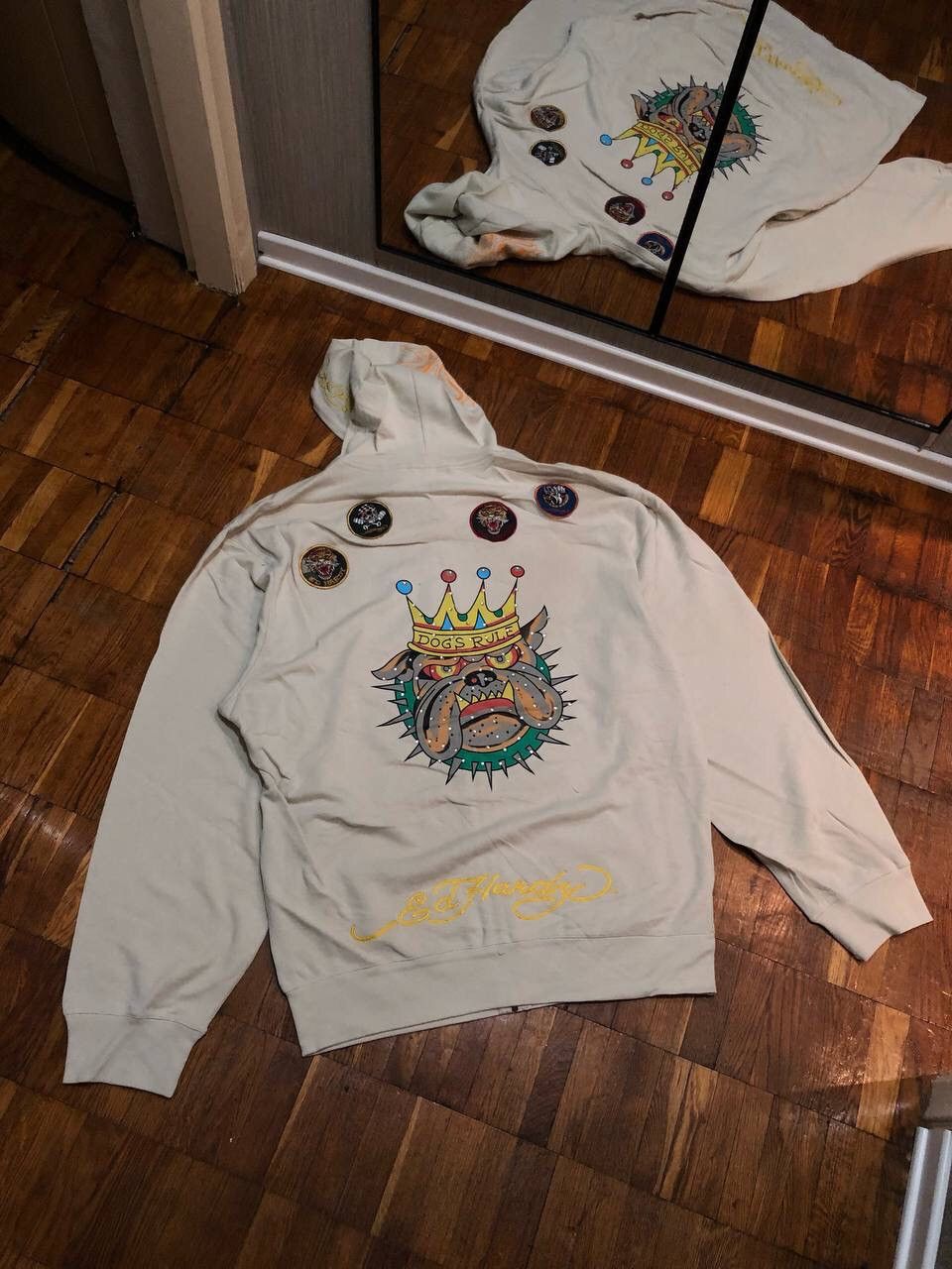 Christian Audigier × Ed Hardy Ed hardy by Christian Audigier hoodie White Size US XXL / EU 58 / 5 - 3 Thumbnail