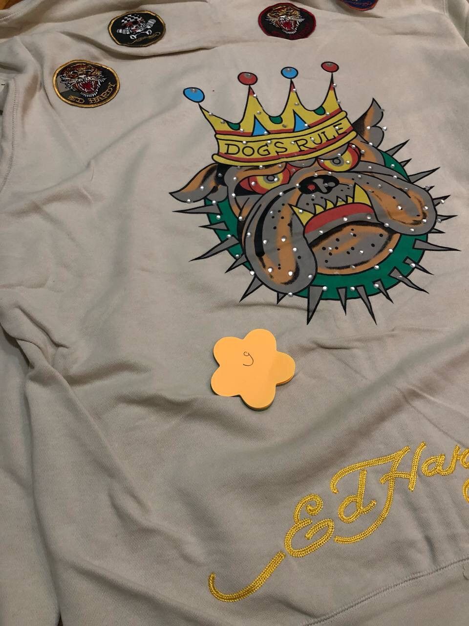 Christian Audigier × Ed Hardy Ed hardy by Christian Audigier hoodie White Size US XXL / EU 58 / 5 - 7 Thumbnail