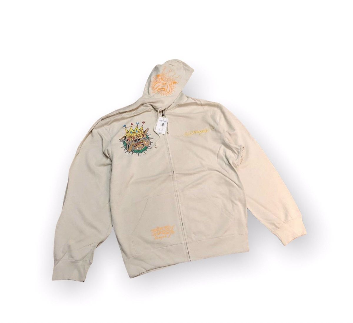 Christian Audigier × Ed Hardy Ed hardy by Christian Audigier hoodie White Size US XXL / EU 58 / 5 - 2 Thumbnail