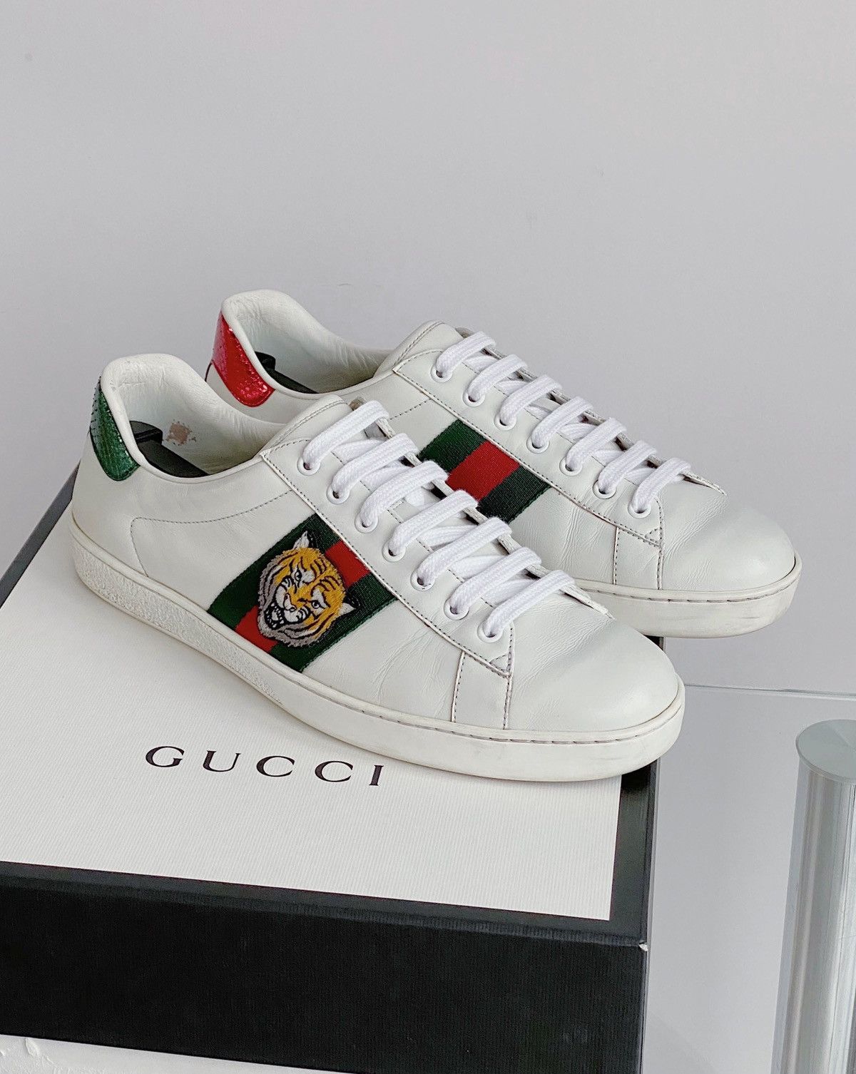 Gucci 🔥FINALPRICE🔥GUCCI Ace Tiger Sneakers | Grailed