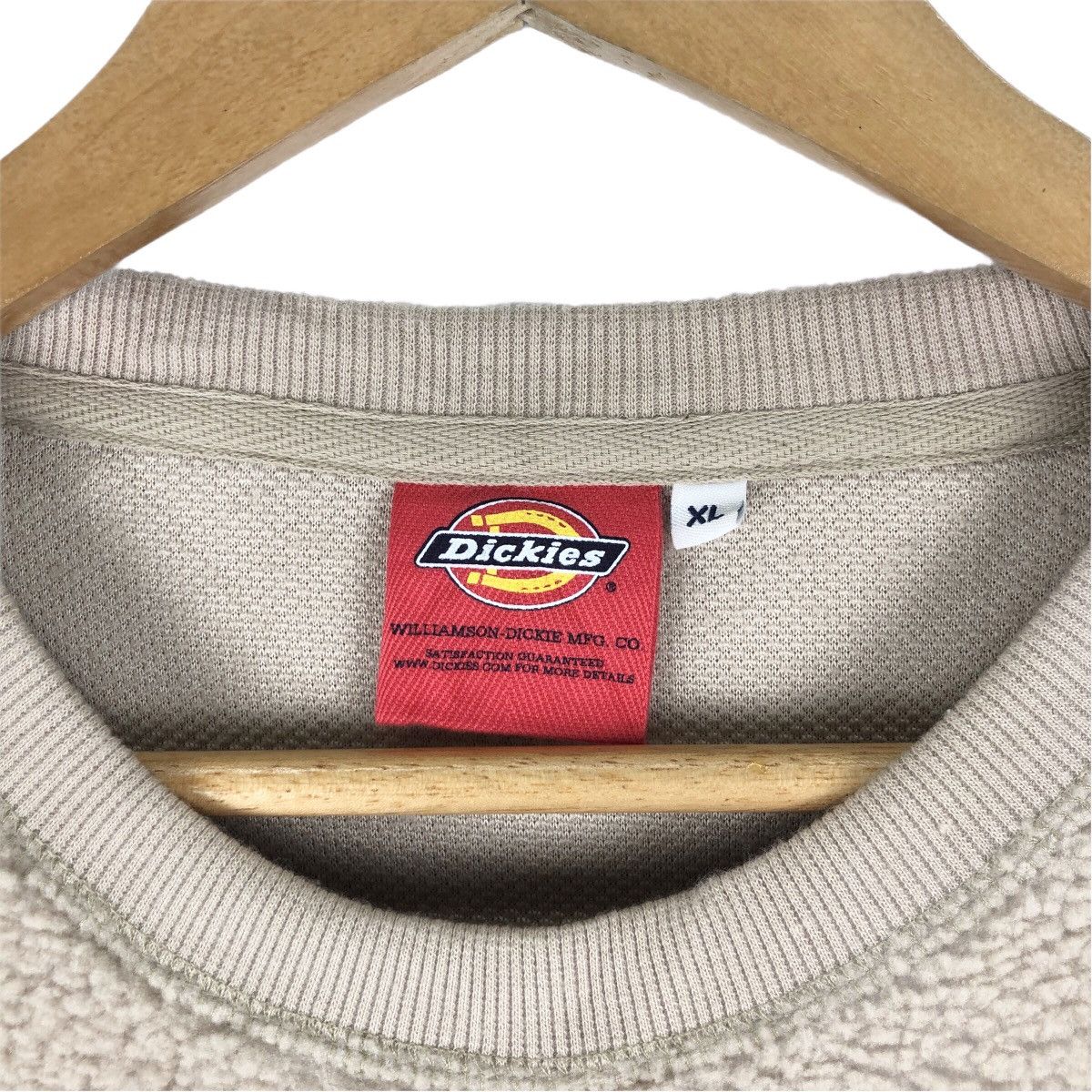 Dickies Dickies Crewneck Fleece Sweater Spell Out Embroidery Size US XL / EU 56 / 4 - 9 Thumbnail